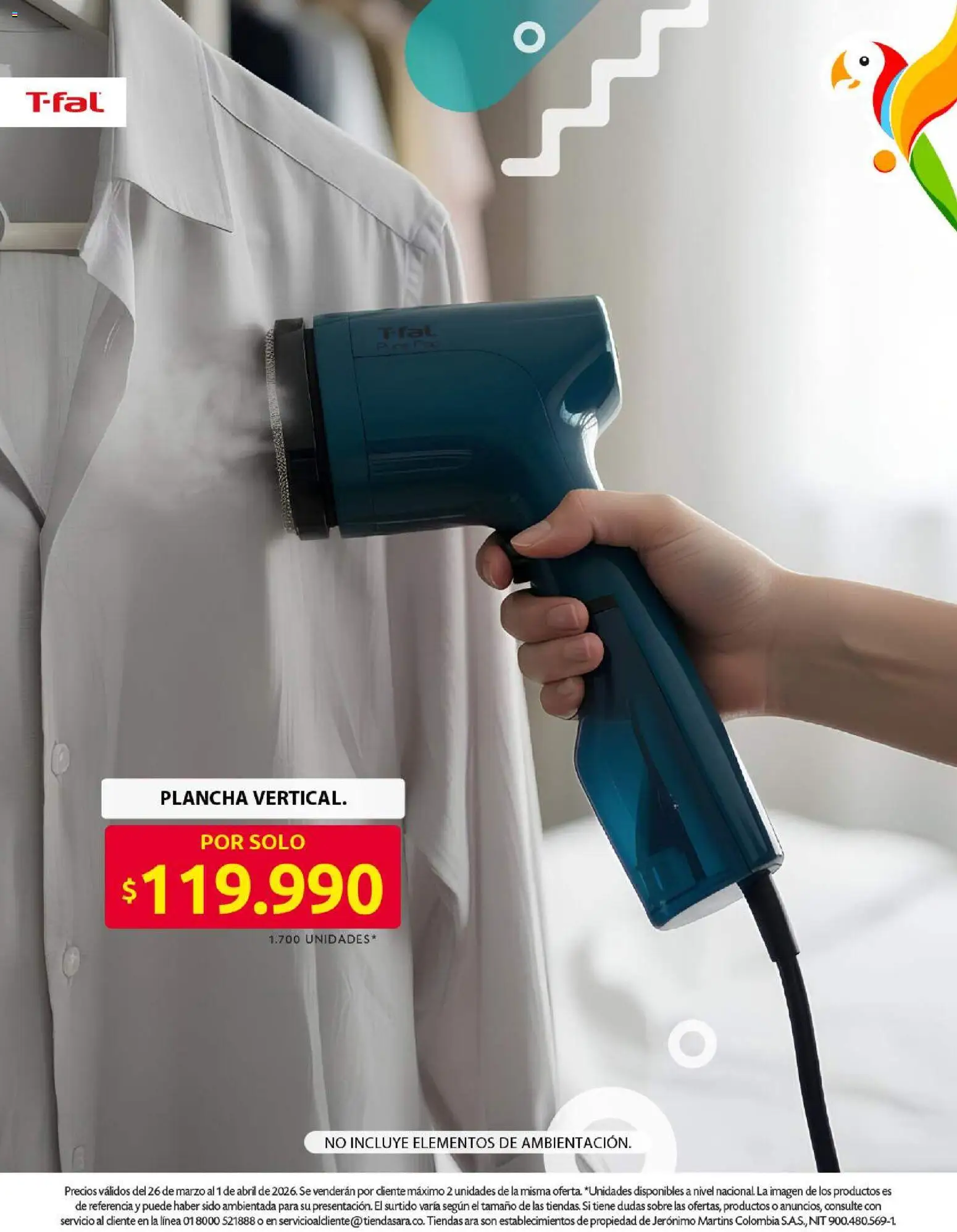 Ara revista - valida desde el 26.03.2026 | Página: 26 | Productos: Plancha, Sobre