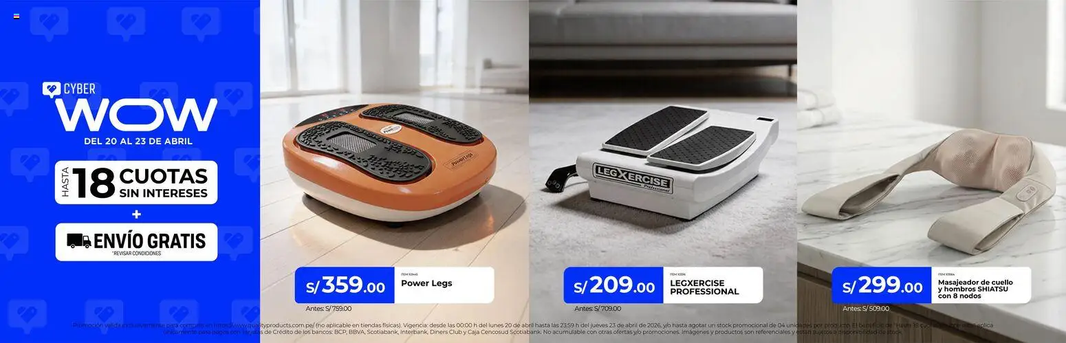 Catálogo Quality Products válido desde 20.04.2026 | Página: 2 | Productos: Caja