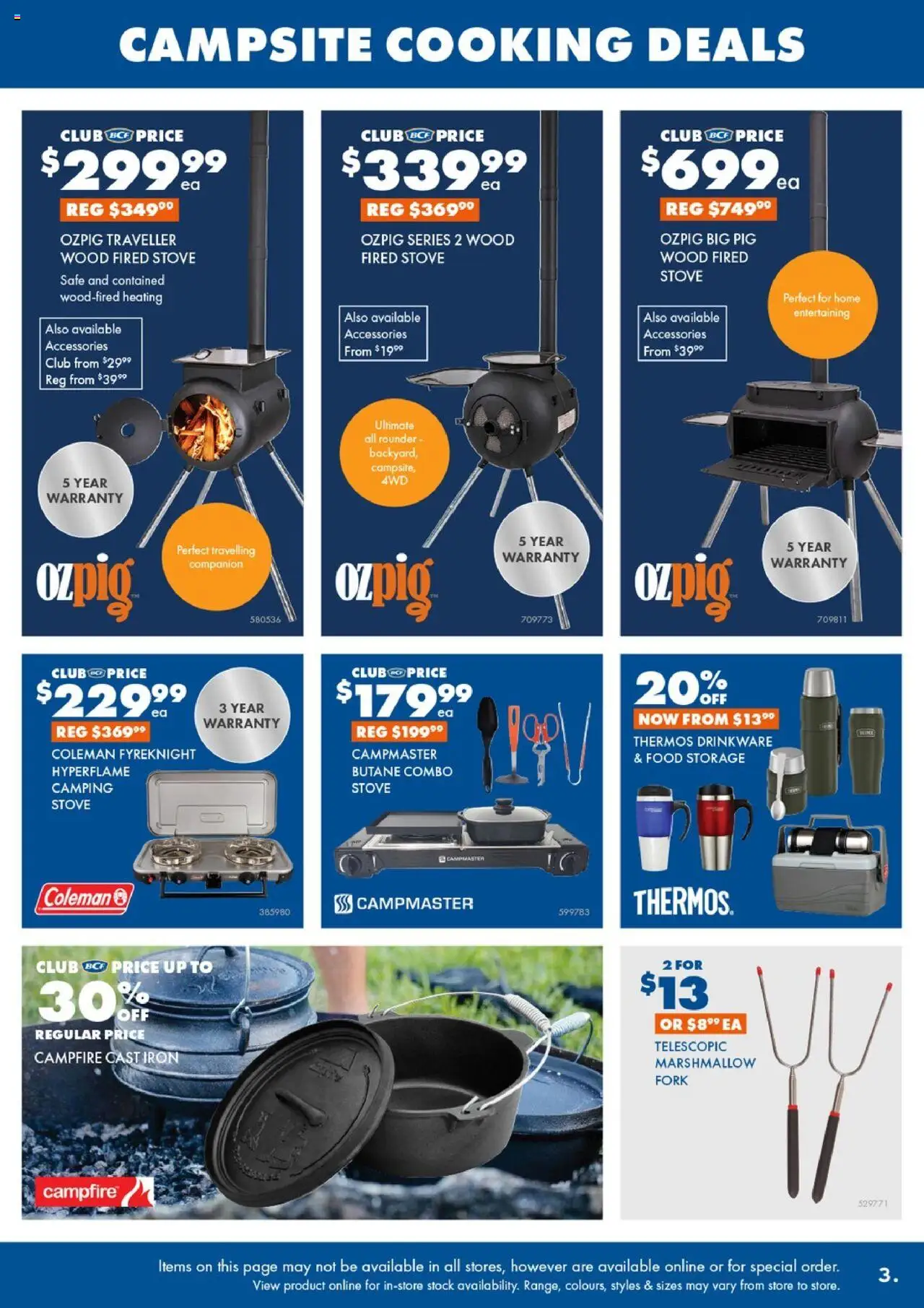 BCF catalogue - valid from 30.06.2025 | Page: 3 | Products: Wood, Safe, Stove, Iron