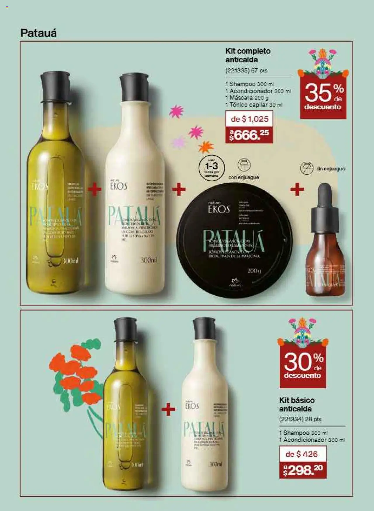 Nuevas ofertas de Natura válidas en toda la República Mexicana desde el 17.09.2025. ¡Encuentra las mejores ofertas en Natura - Campaña 15 2025! | Página: 124 | Productos: Máscara, Acondicionador