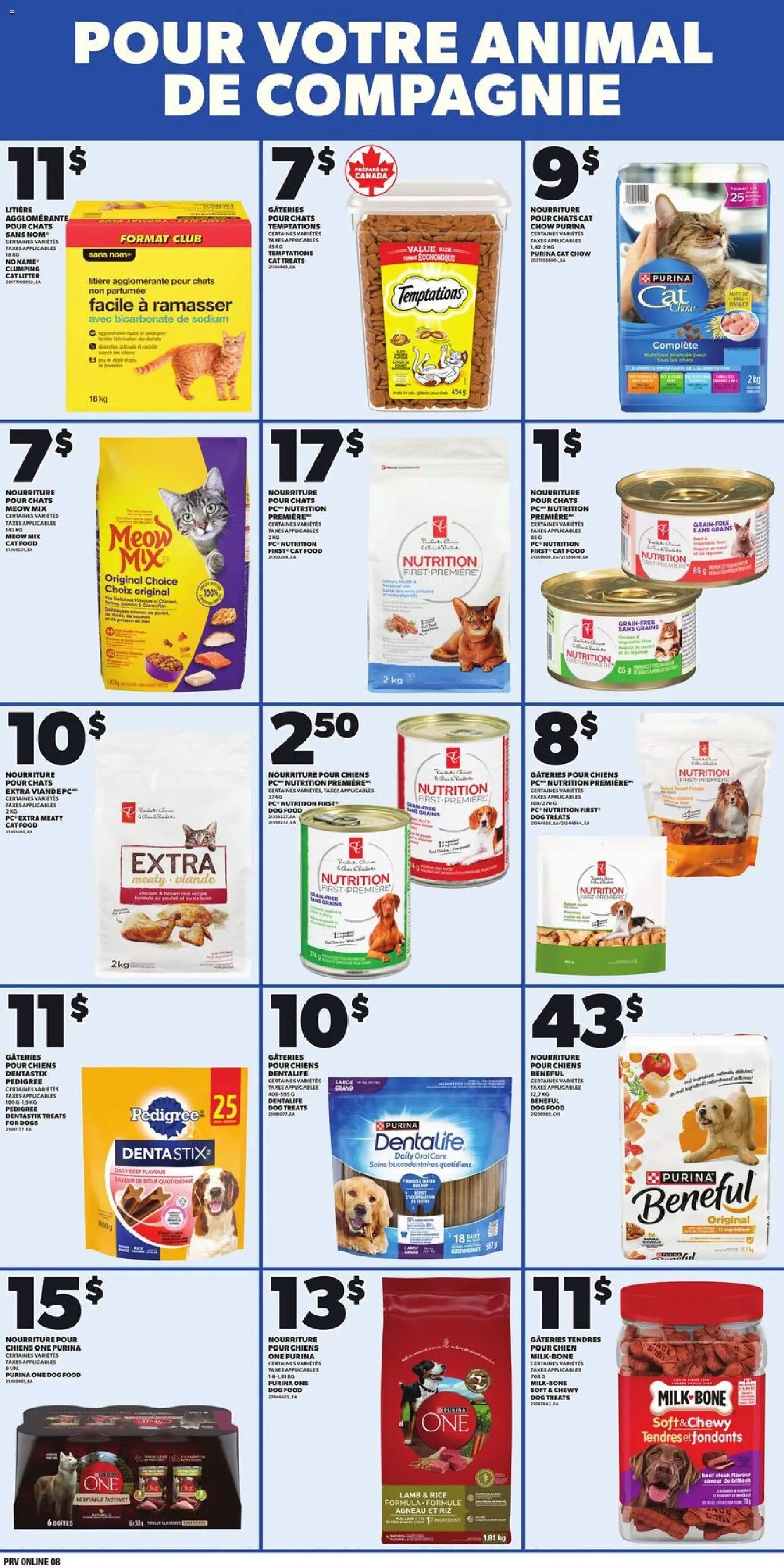Provigo flyer valid from 08.01.2026 | Page: 9 | Products: Rice, Beef, PC, Chicken