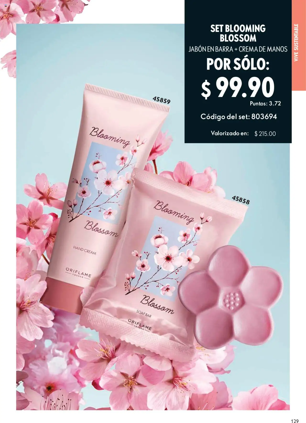 Nuevas ofertas de Oriflame válidas en toda la República Mexicana desde el 04.10.2025. ¡Encuentra las mejores ofertas en Oriflame - Campaña 14 2025! | Página: 129 | Productos: Crema, Barra, Crema de manos, Jabón