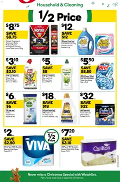 Preview of Weekly catalogue Woolworths 03/12 - valid from 03.12.2025 | Page: 49 | Products: Household, Powder, Toilet paper, Lemon