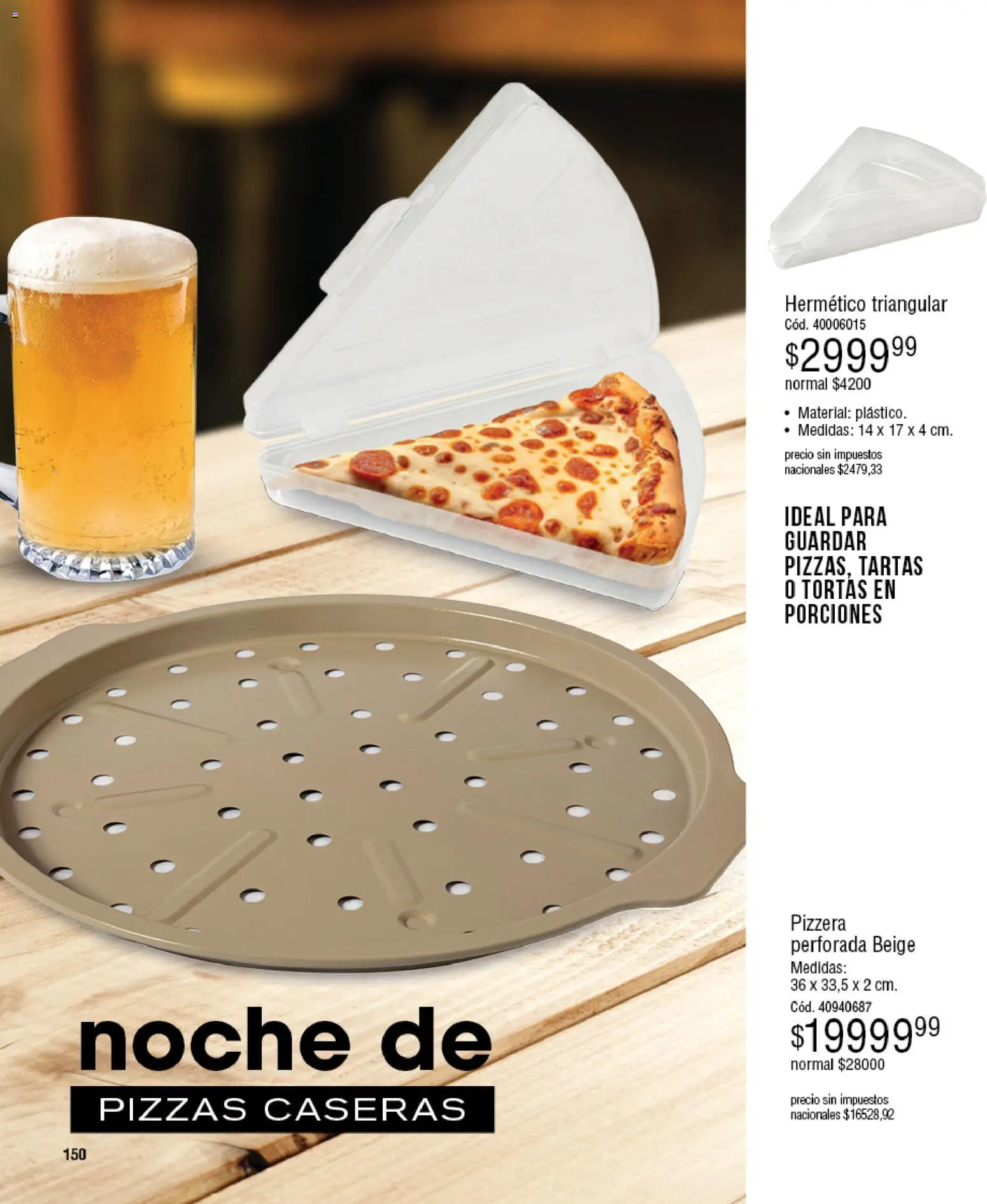 Millanel - Catálogo │ válido desde el 02.03.2026 | Página: 150 | Productos: Pizzera