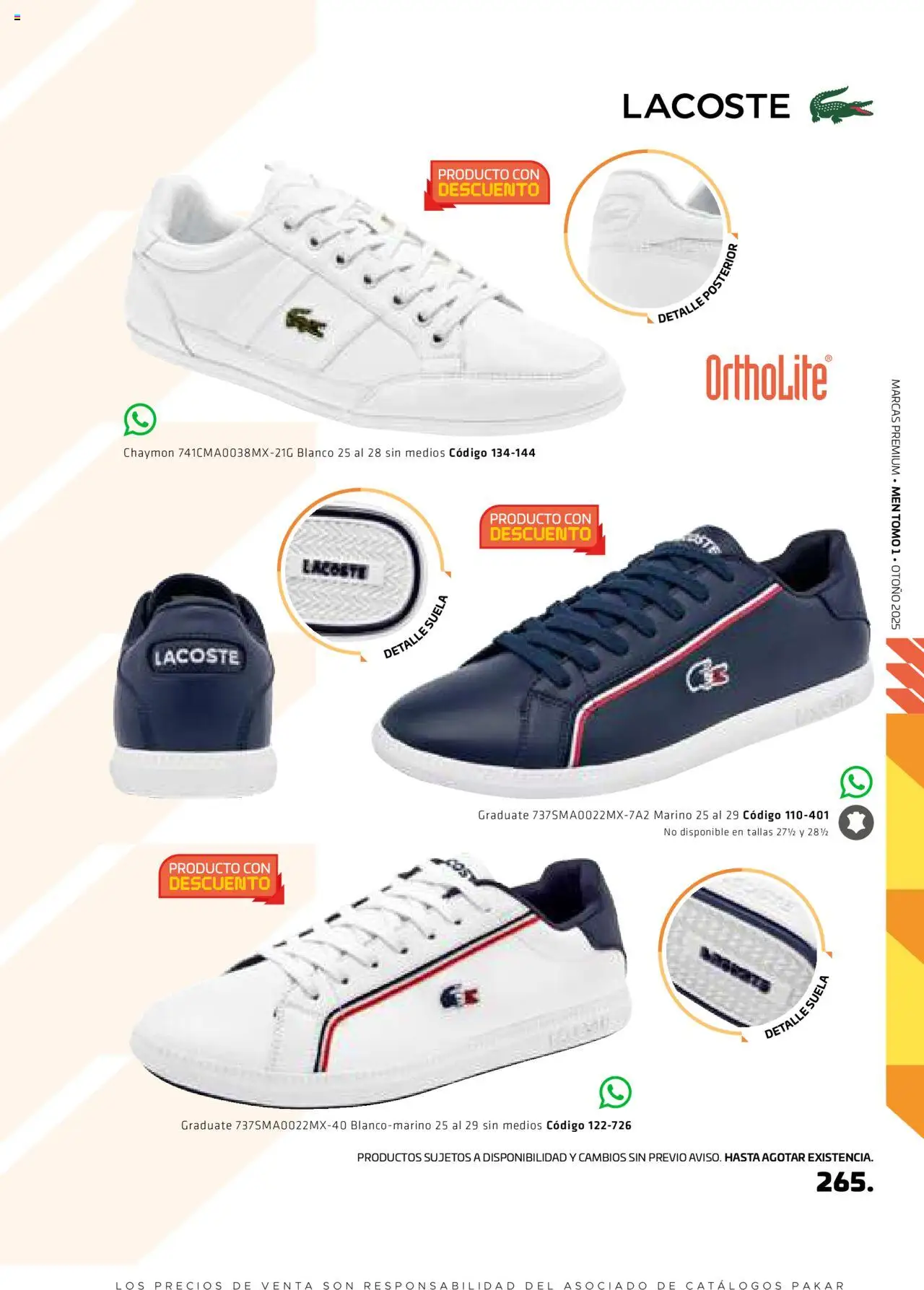 Nuevas ofertas de SC Pakar válidas en toda la República Mexicana desde el 29.08.2025. ¡Encuentra las mejores ofertas en SC Pakar - Catálogo Otoño Men Tomo 1! | Página: 265