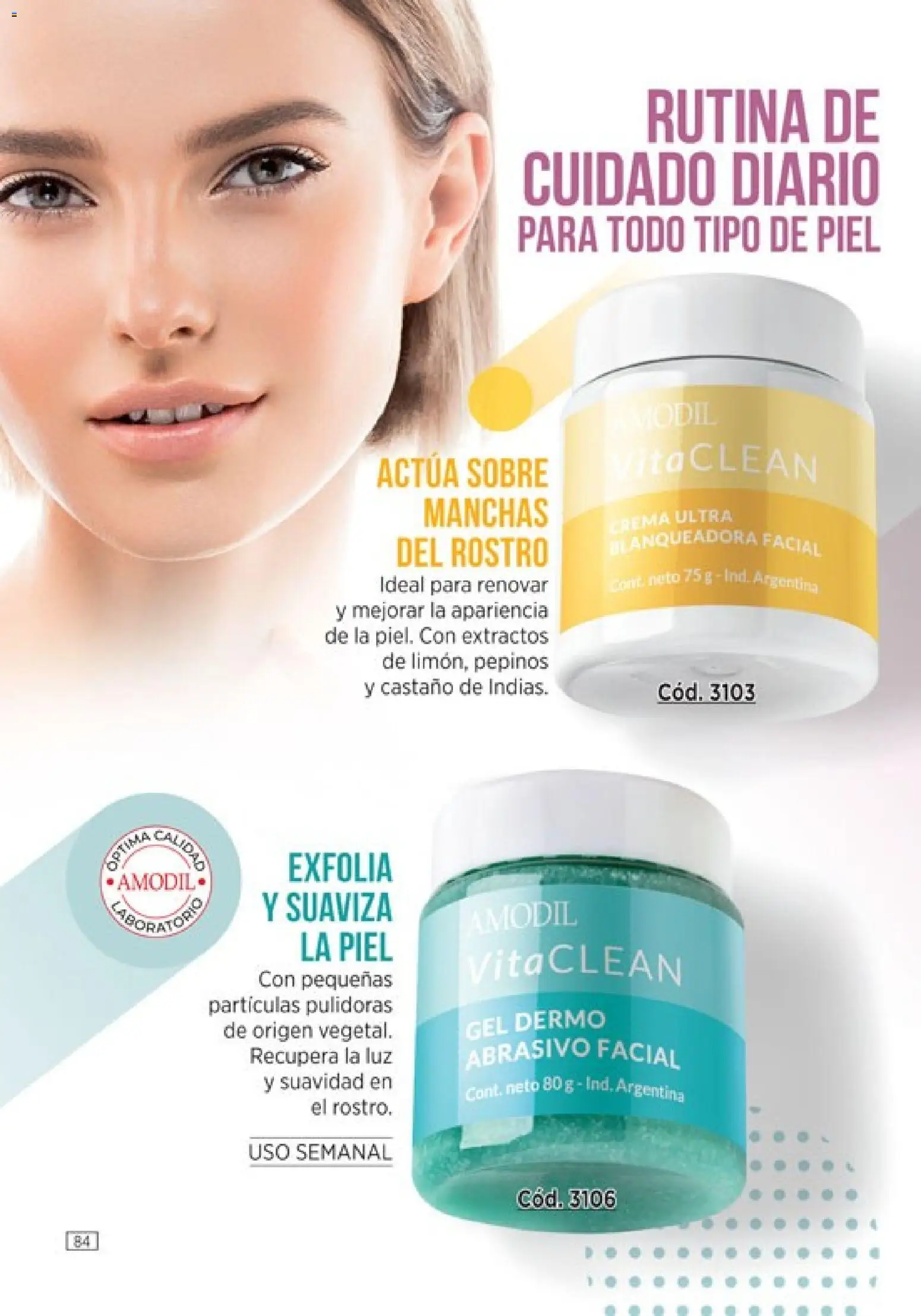 modil - Campaña 7 │ válido desde el 20.03.2026 | Página: 84 | Productos: Sobre, Crema, Pepinos