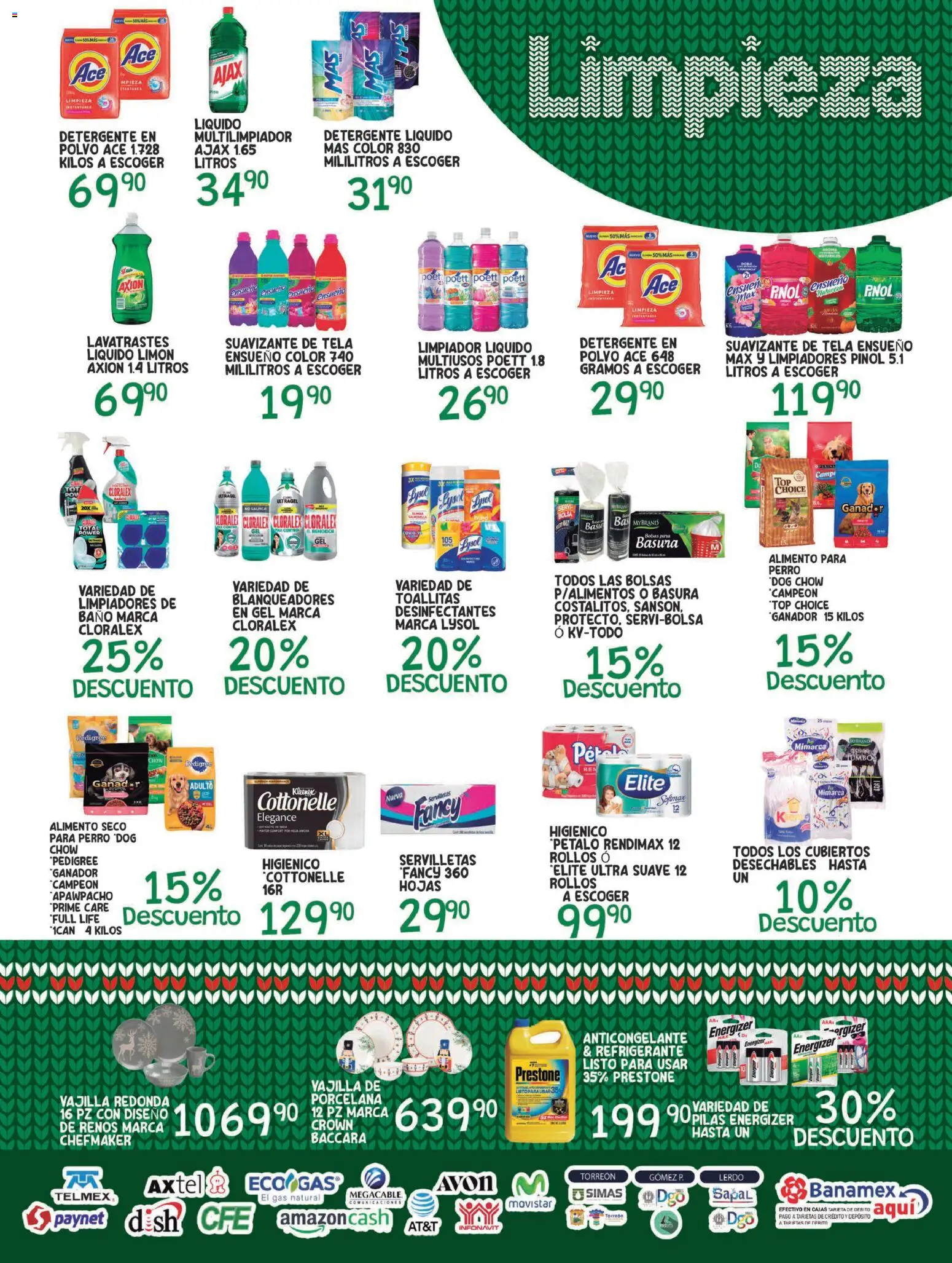 Nuevas ofertas de Alsuper válidas en toda la República Mexicana desde el 30.12.2025. ¡Encuentra las mejores ofertas en Alsuper folleto Laguna! | Página: 5 | Productos: Detergente, Bolsa, Limón, Polvo