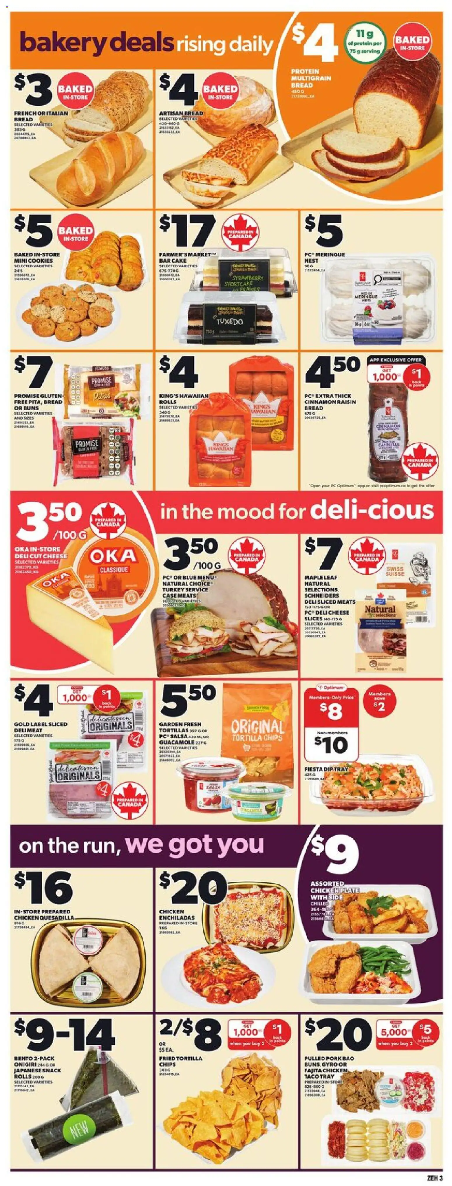 Zehrs flyer valid from 30.04.2026 | Page: 7 | Products: Cookies, PC, Bread, Chicken