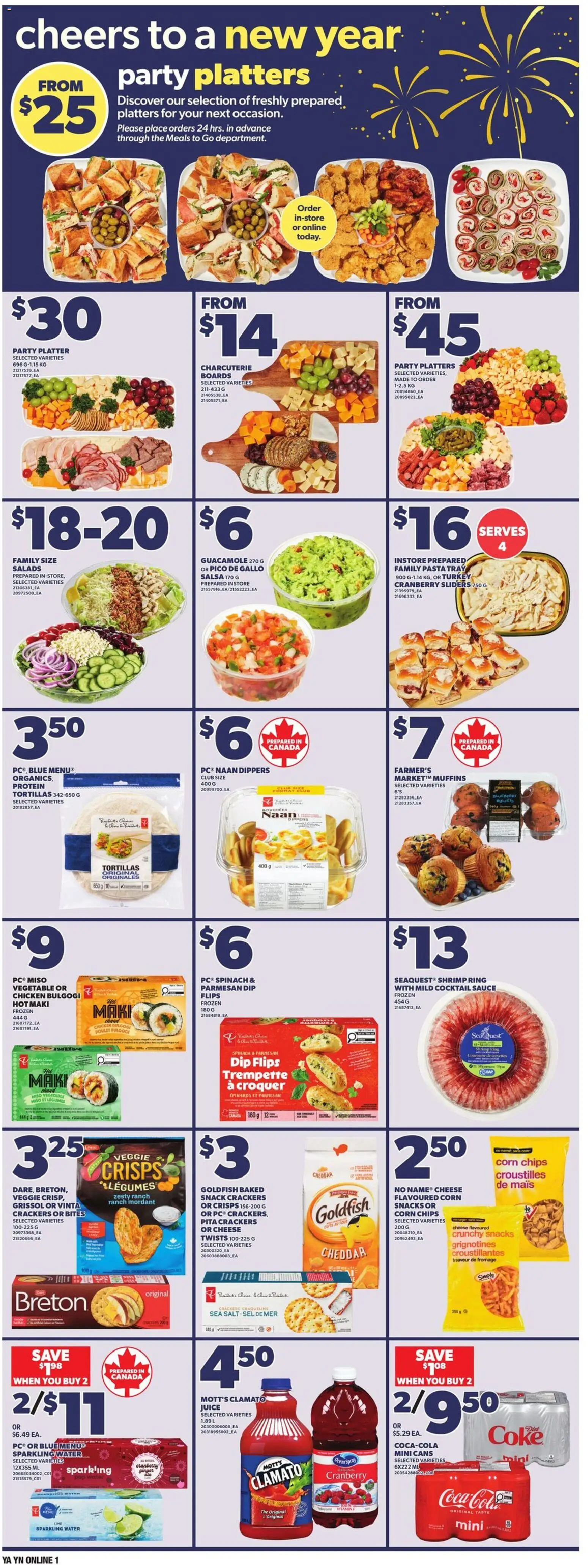 Independent Grocer flyer valid from 25.12.2025 | Page: 7 | Products: Pasta, Chips, Cheese, Juice