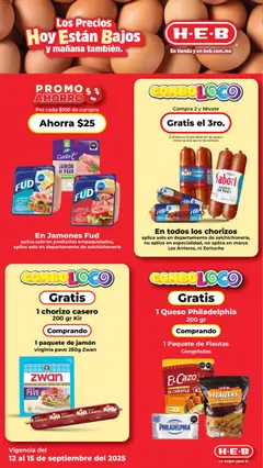 Nuevas ofertas de H-E-B válidas en toda la República Mexicana desde el 12.09.2025. ¡Encuentra las mejores ofertas en H-E-B - Folleto! | Página: 4