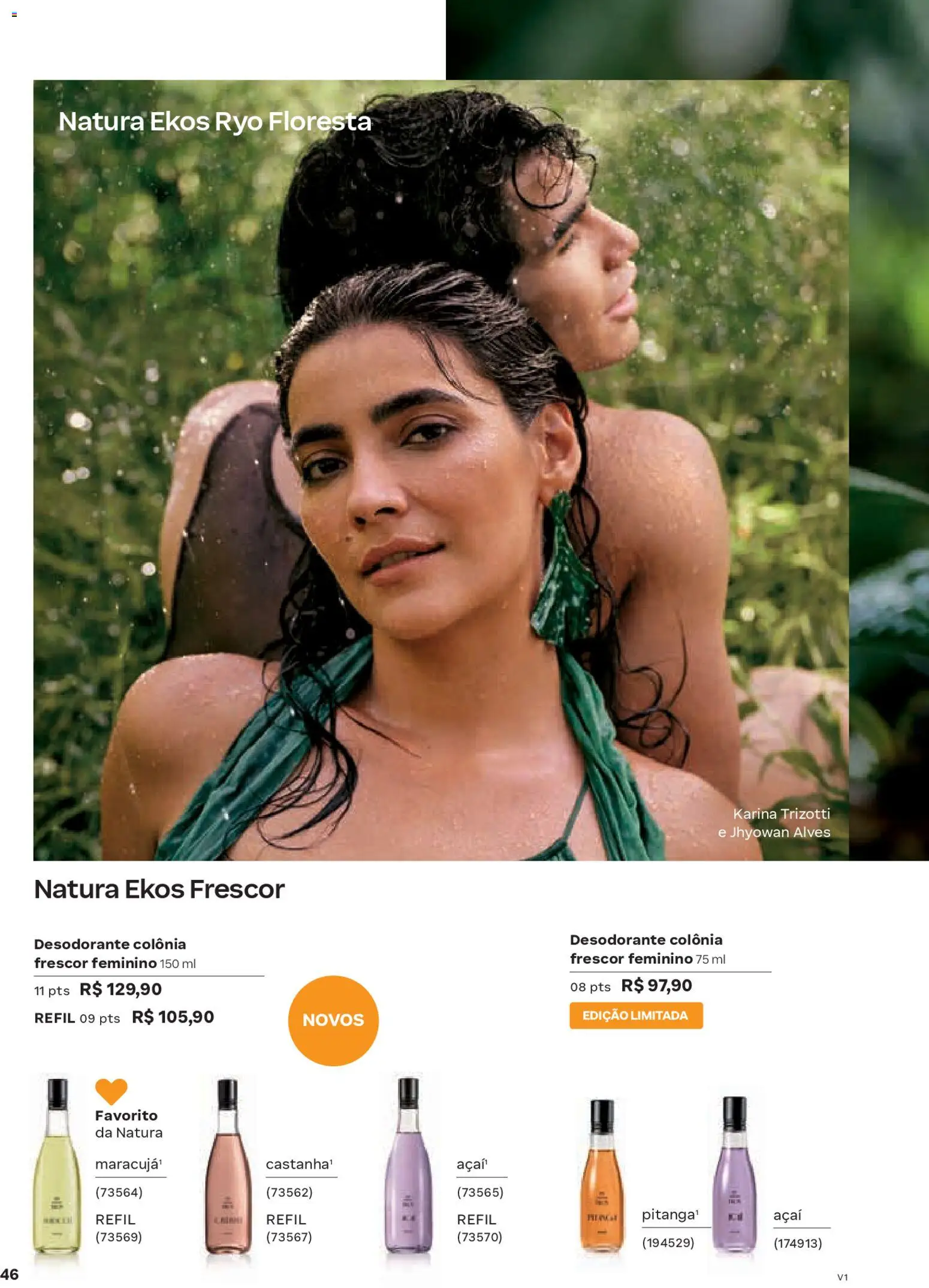Natura Folheto - válido de 26.12.2025 | Página: 46 | Produtos: Desodorante, Açaí
