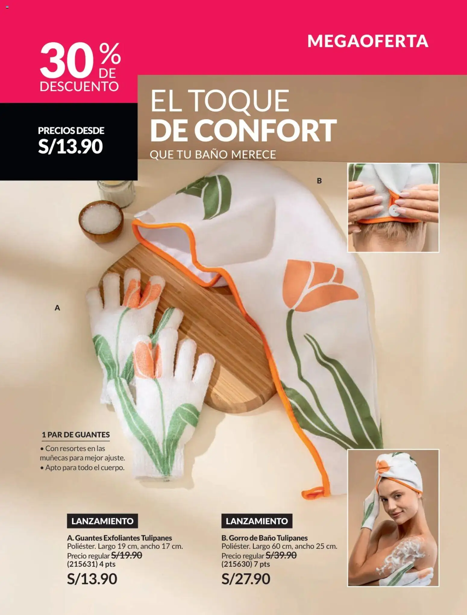 Catálogo Avon válido desde 20.02.2026 | Página: 180 | Productos: Baño, Guantes