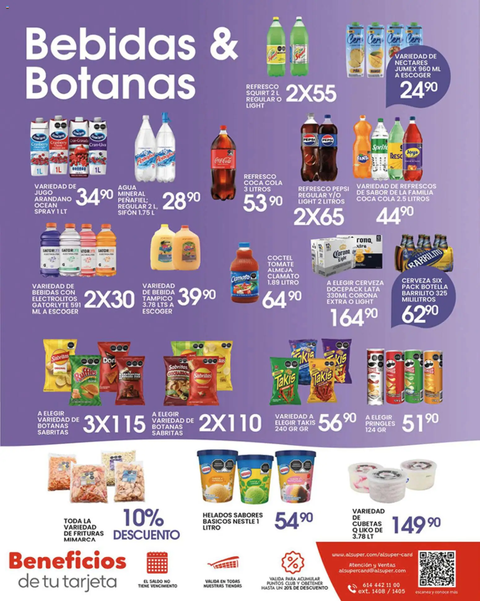 Nuevas ofertas de Alsuper válidas en toda la República Mexicana desde el 17.04.2026. ¡Encuentra las mejores ofertas en Alsuper folleto Laguna! | Página: 7 | Productos: Tomate, Agua, Mango, Té