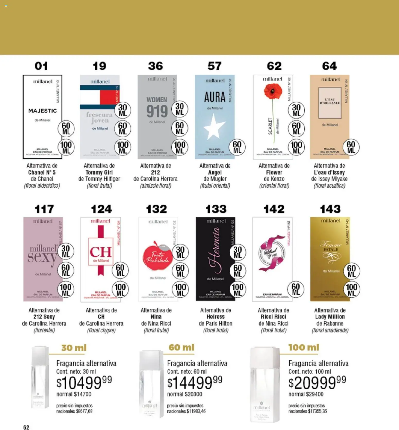 Millanel - Catálogo │ válido desde el 02.02.2026 | Página: 62 | Productos: Fragancia