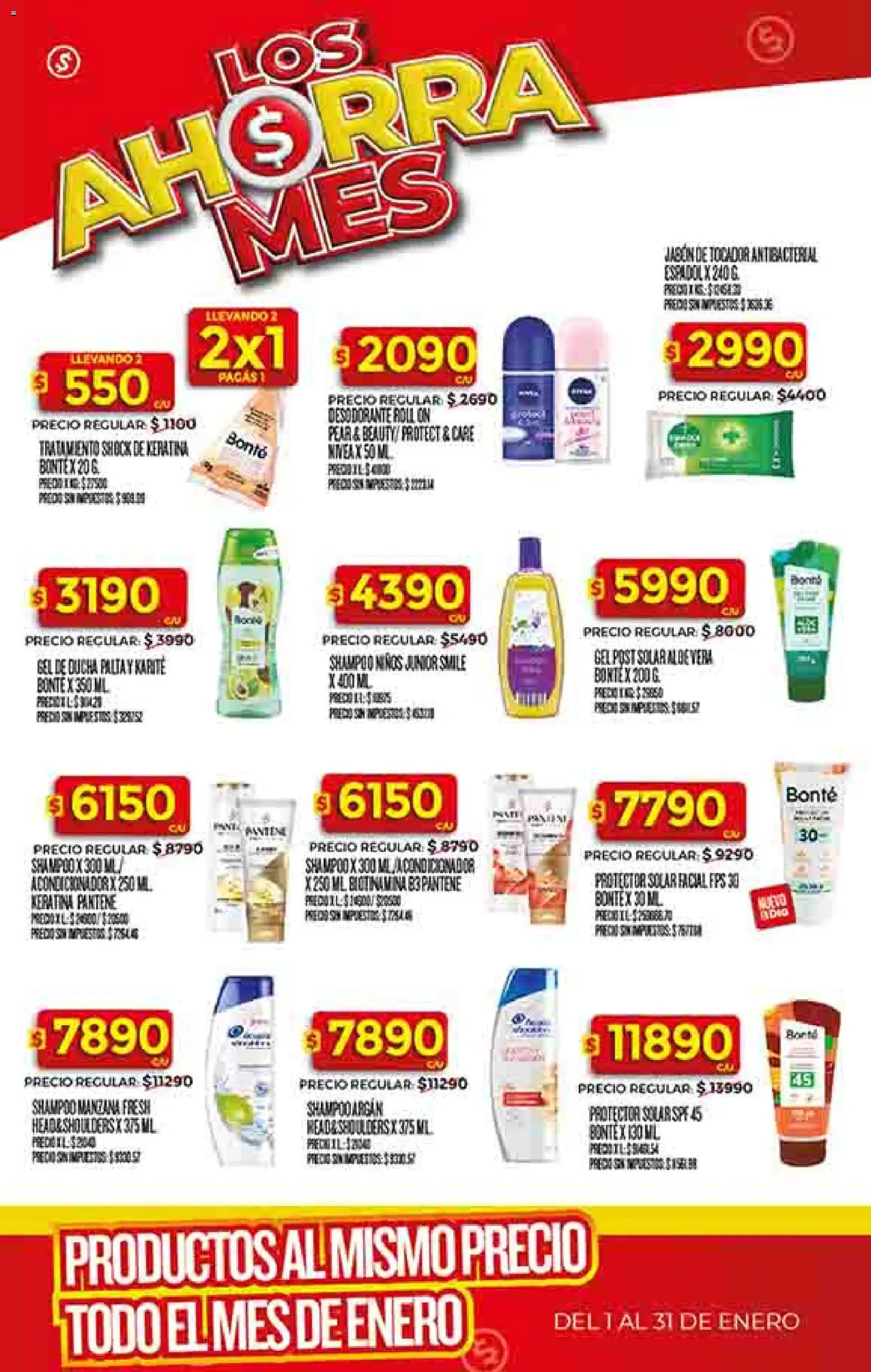 Supermercado DIA Ofertas │ válido desde el 21.01.2026 | Página: 34 | Productos: Ducha, Acondicionador, Protector solar, Palta