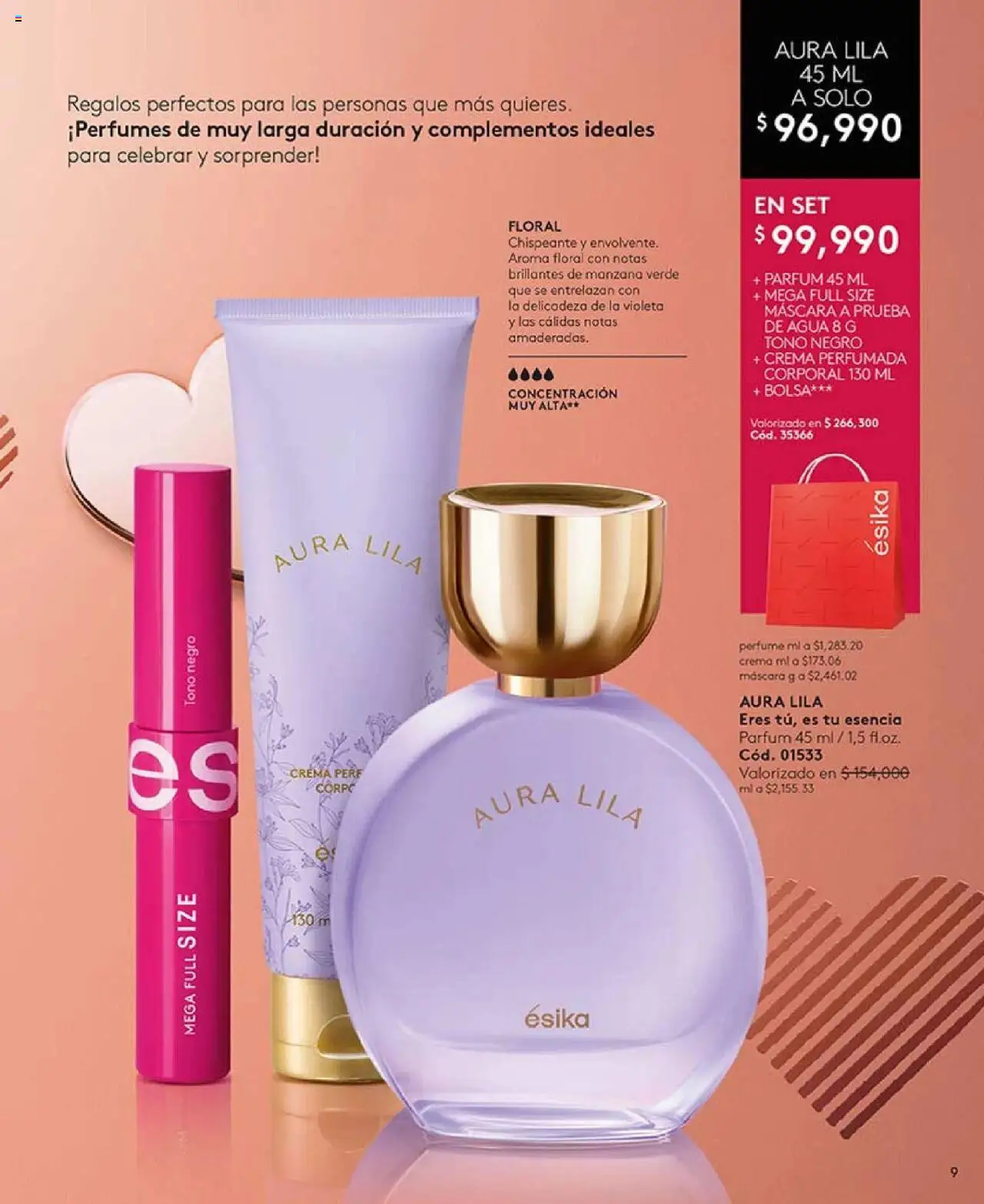 Ésika revista - valida desde el 29.07.2025 | Página: 9 | Productos: Agua, Crema, Manzana, Máscara