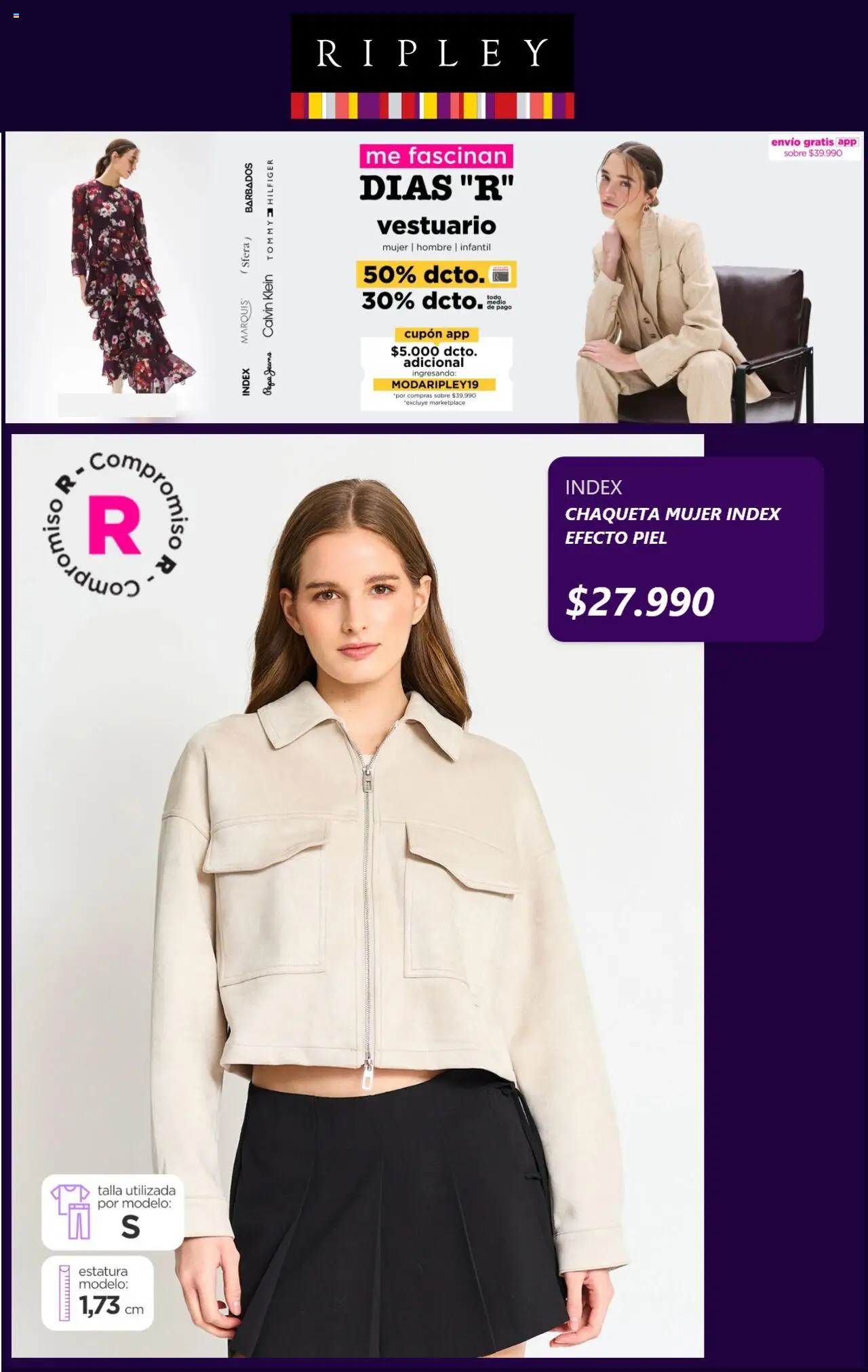 Ripley ofertas  │ válido desde el 18.08.2025 | Página: 4 | Productos: Sobre, Chaqueta
