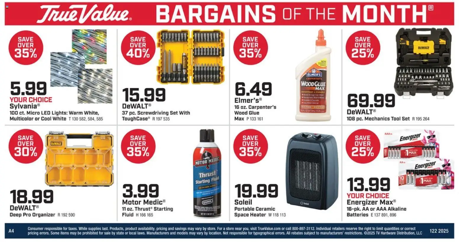 True Value Ad - valid from 05.12.2025 | Page: 4 | Products: Tv