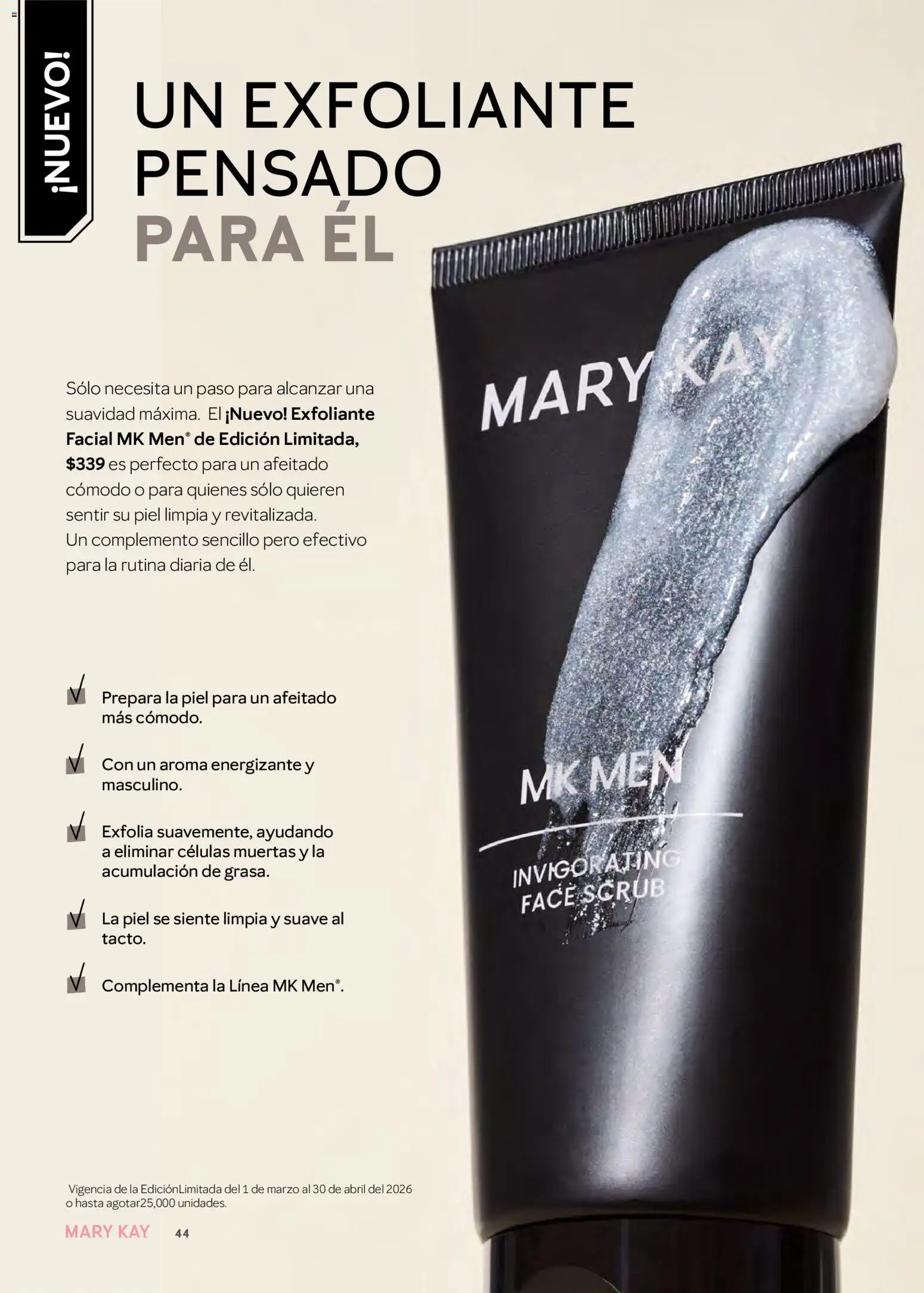 Nuevas ofertas de Mary Kay válidas en toda la República Mexicana desde el 01.03.2026. ¡Encuentra las mejores ofertas en Mary Kay catálogo! | Página: 44