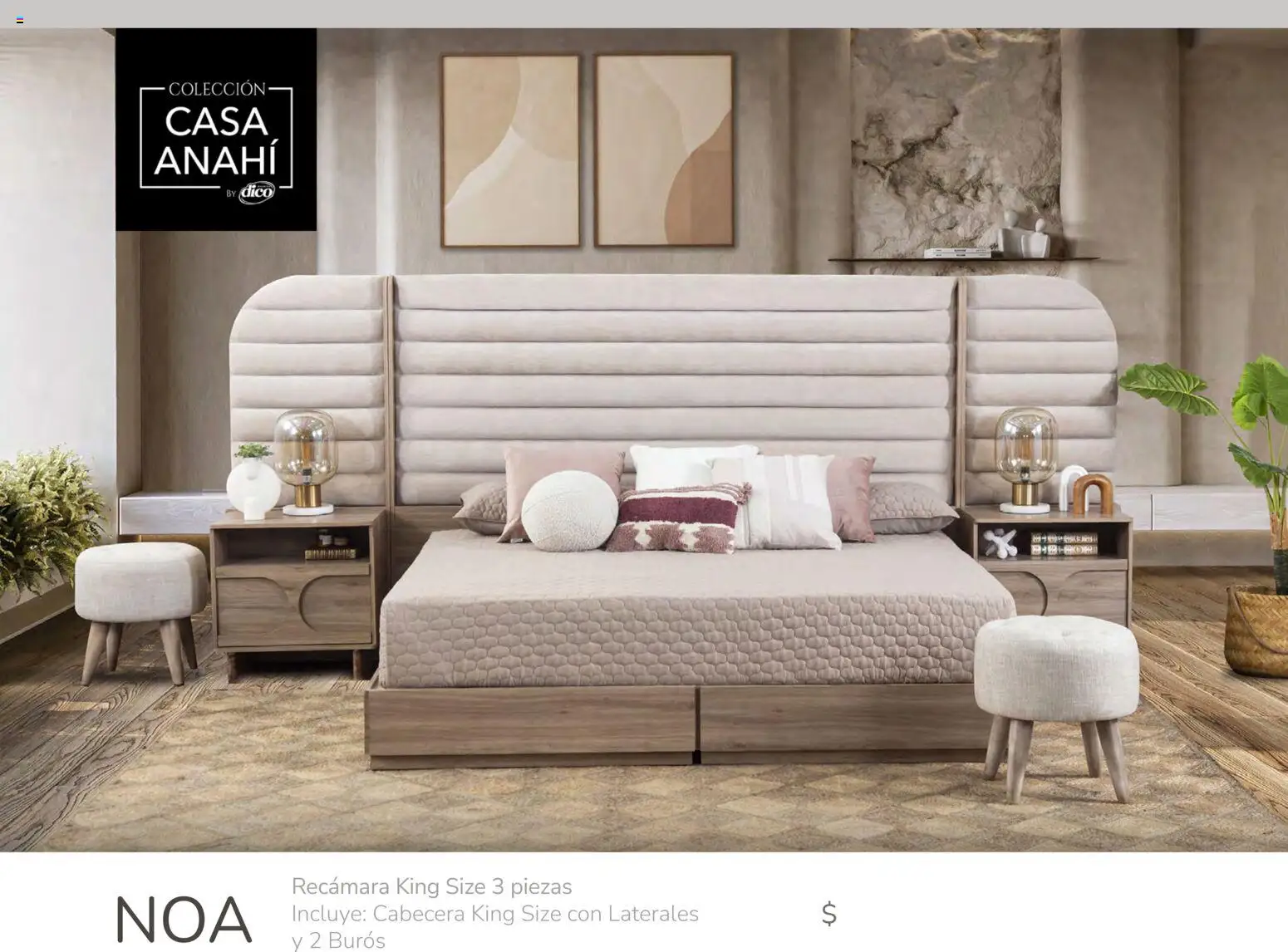 Nuevas ofertas de Muebles Dico válidas en toda la República Mexicana desde el 05.01.2026. ¡Encuentra las mejores ofertas en Muebles Dico catálogo Recámaras! | Página: 17 | Productos: Cabecera