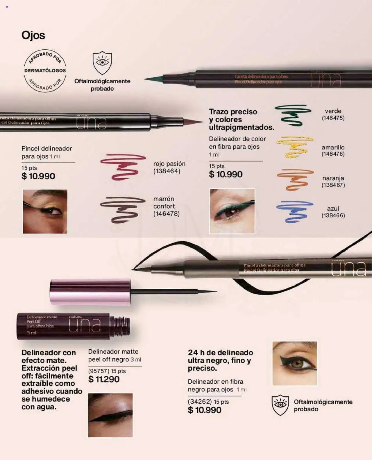 Natura catálogo │ válido desde el 12.07.2025 | Página: 56 | Productos: Delineador, Pincel