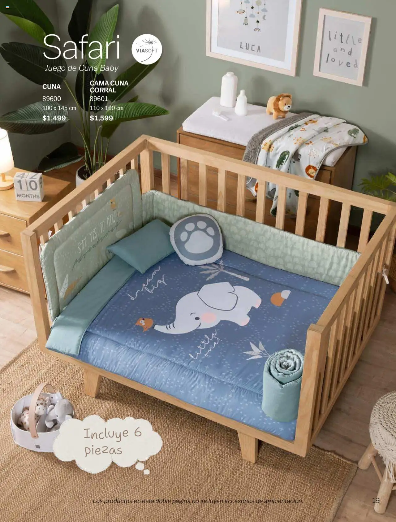 Nuevas ofertas de Vianney válidas en toda la República Mexicana desde el 15.08.2025. ¡Encuentra las mejores ofertas en Vianney - Catálogo Bebé! | Página: 21 | Productos: Juego, Cama, Cuna