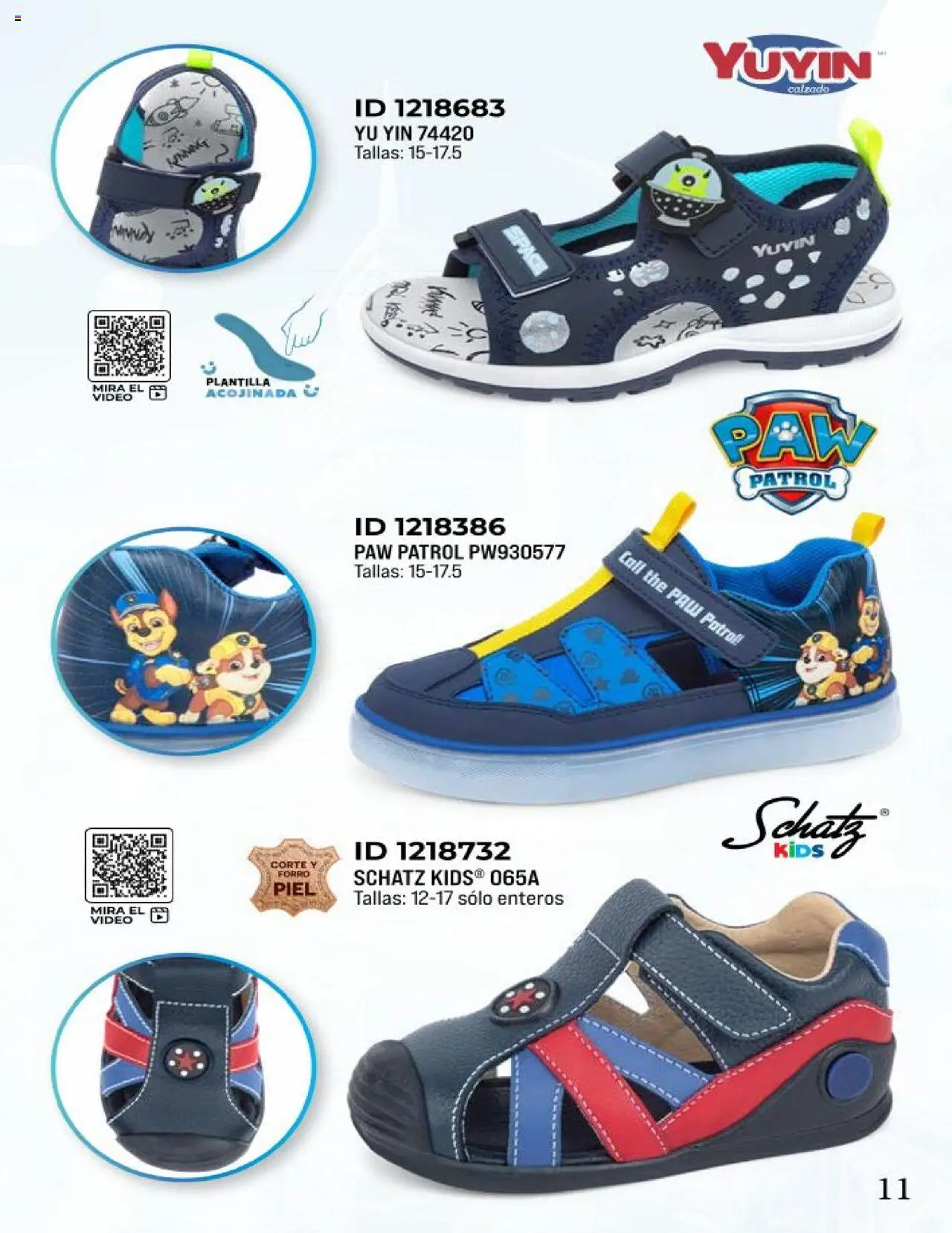 Nuevas ofertas de Price Shoes válidas en toda la República Mexicana desde el 19.03.2025. ¡Encuentra las mejores ofertas en Price Shoes catálogo Sandalias Infantiles Aco 2025! | Página: 11 | Productos: Video