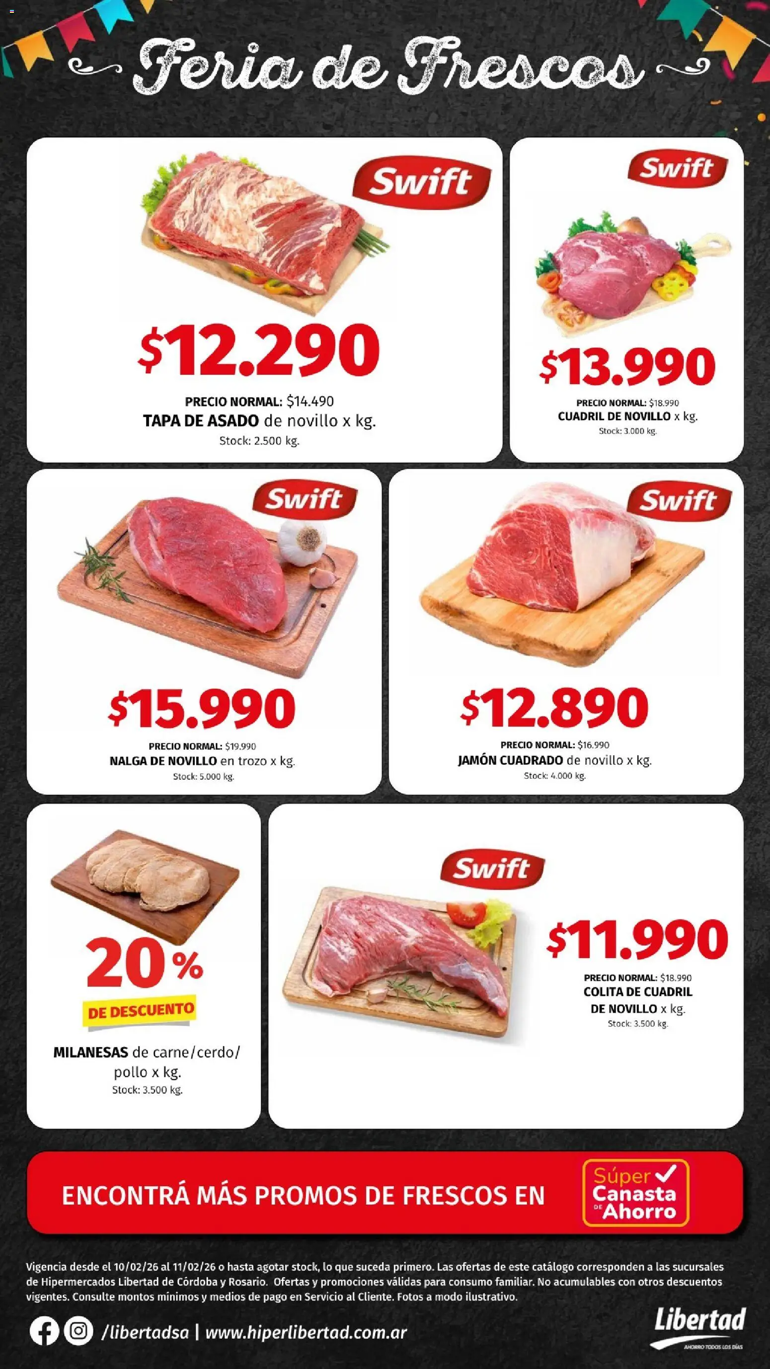Hipermercado Libertad - Feria de frescos  │ válido desde el 10.02.2026 | Página: 2