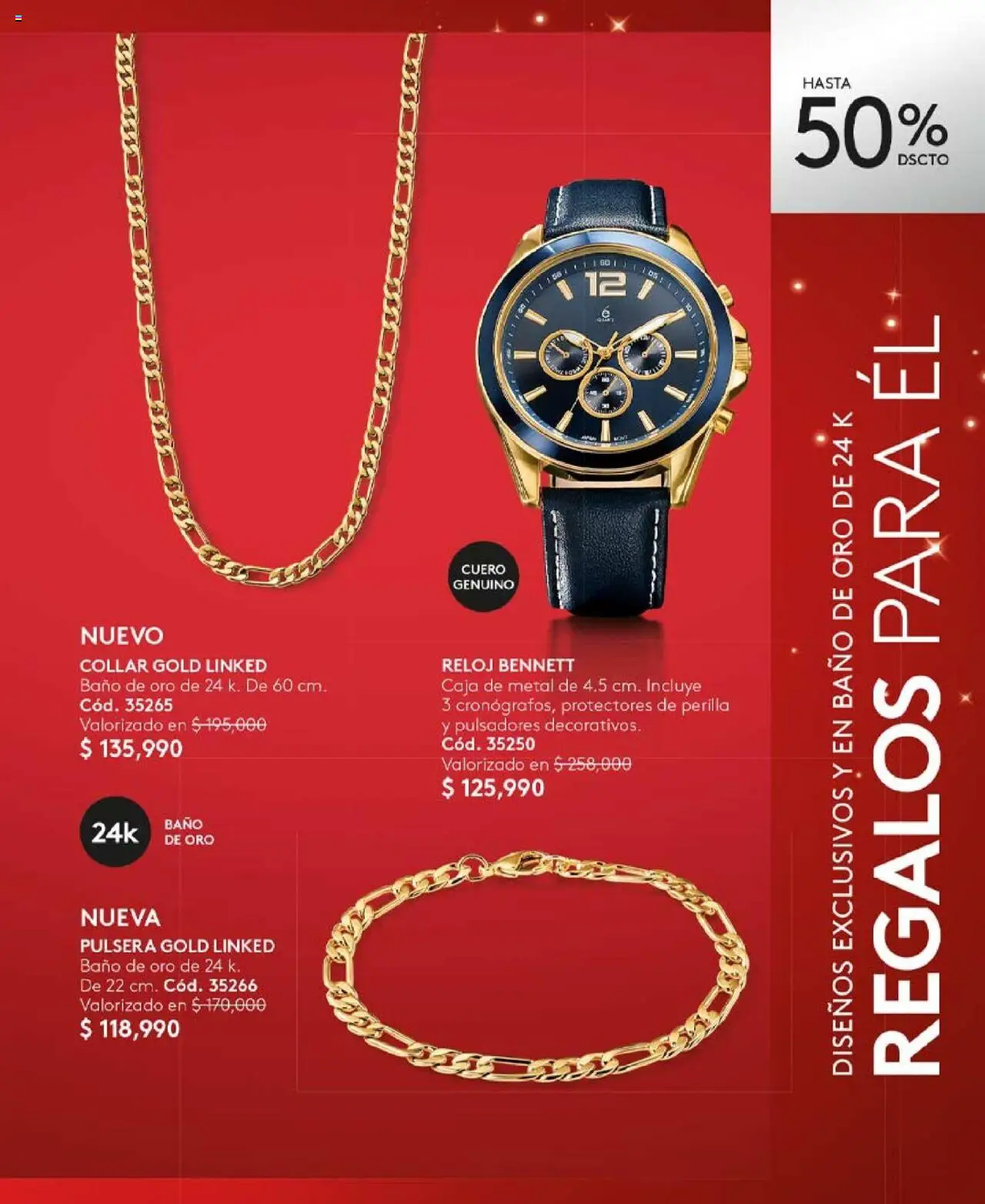 Ésika revista - valida desde el 14.10.2025 | Página: 121 | Productos: Reloj, Pulsera, Caja, Collar