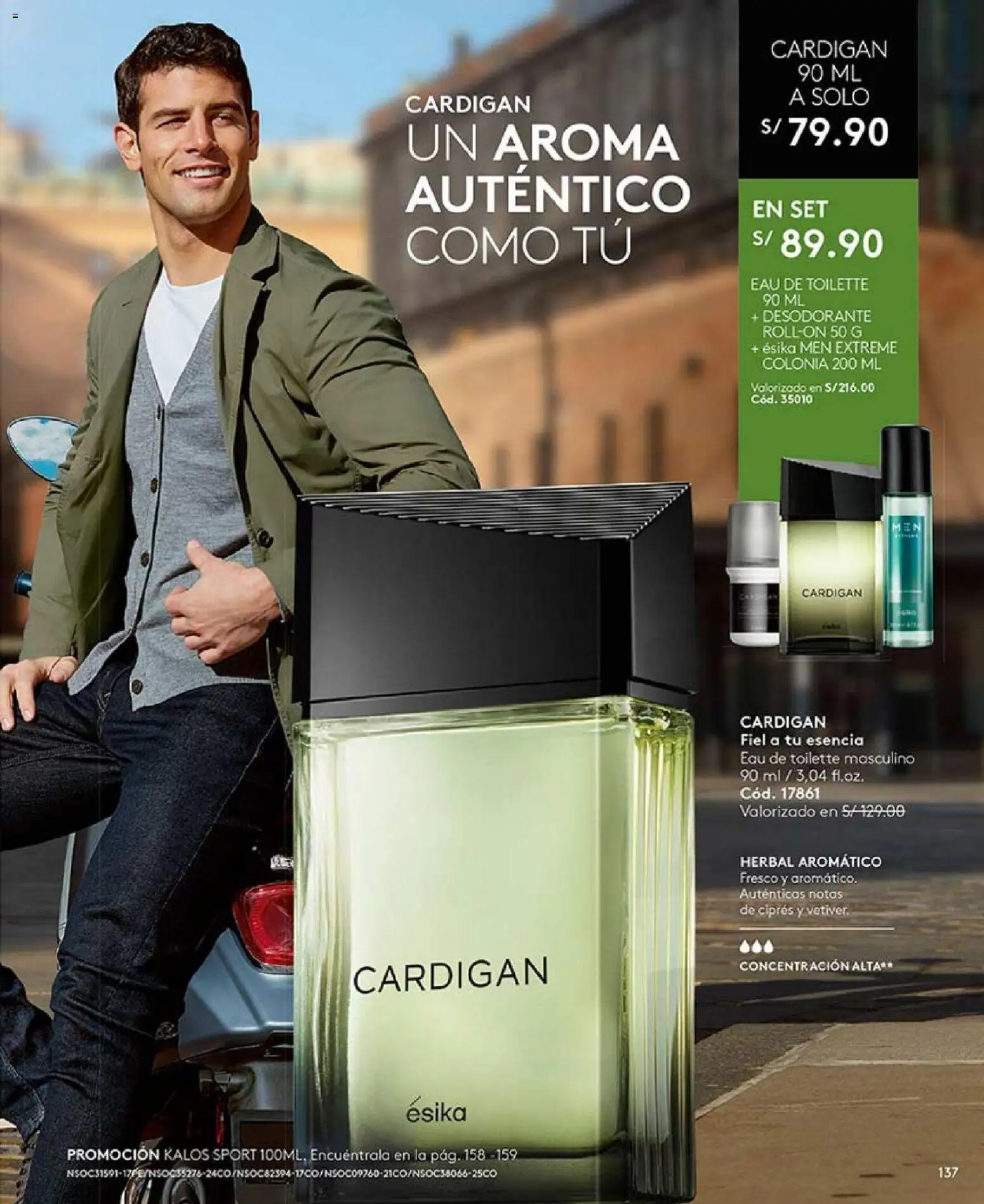 Catálogo Ésika válido desde 27.12.2025 | Página: 141 | Productos: Desodorante, EAU de Toilette