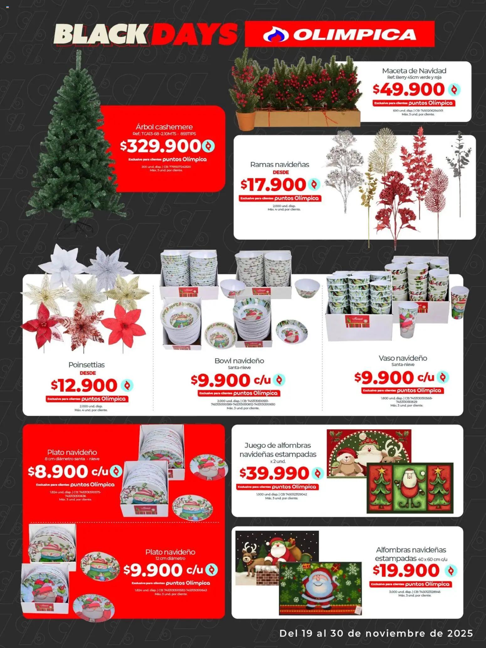 Olímpica revista - valida desde el 19.11.2025 | Página: 30 | Productos: Juego, Maceta