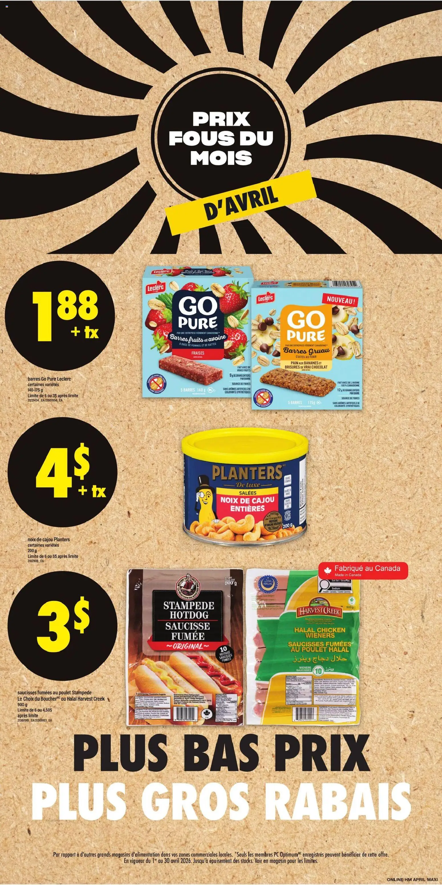 Maxi flyer valid from 16.04.2026 | Page: 3 | Products: PC, Chicken