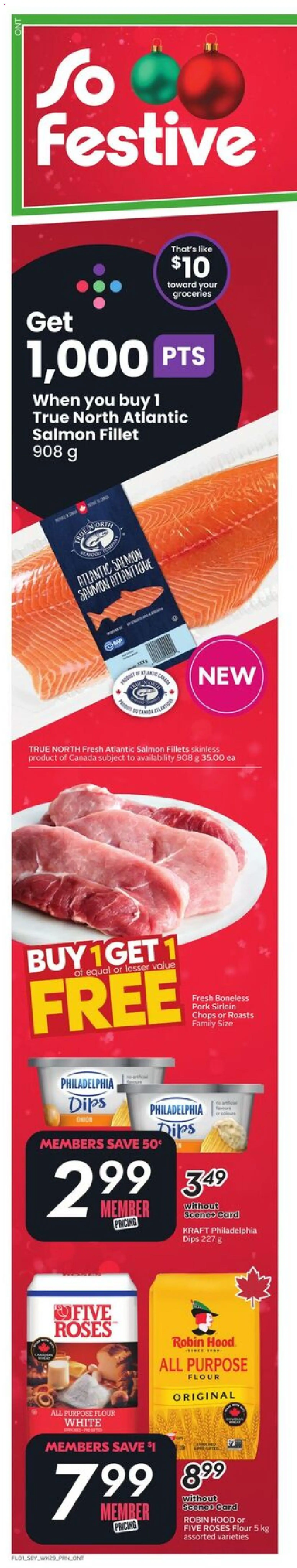 Sobeys flyer valid from 13.11.2025 | Page: 2 | Products: Pork
