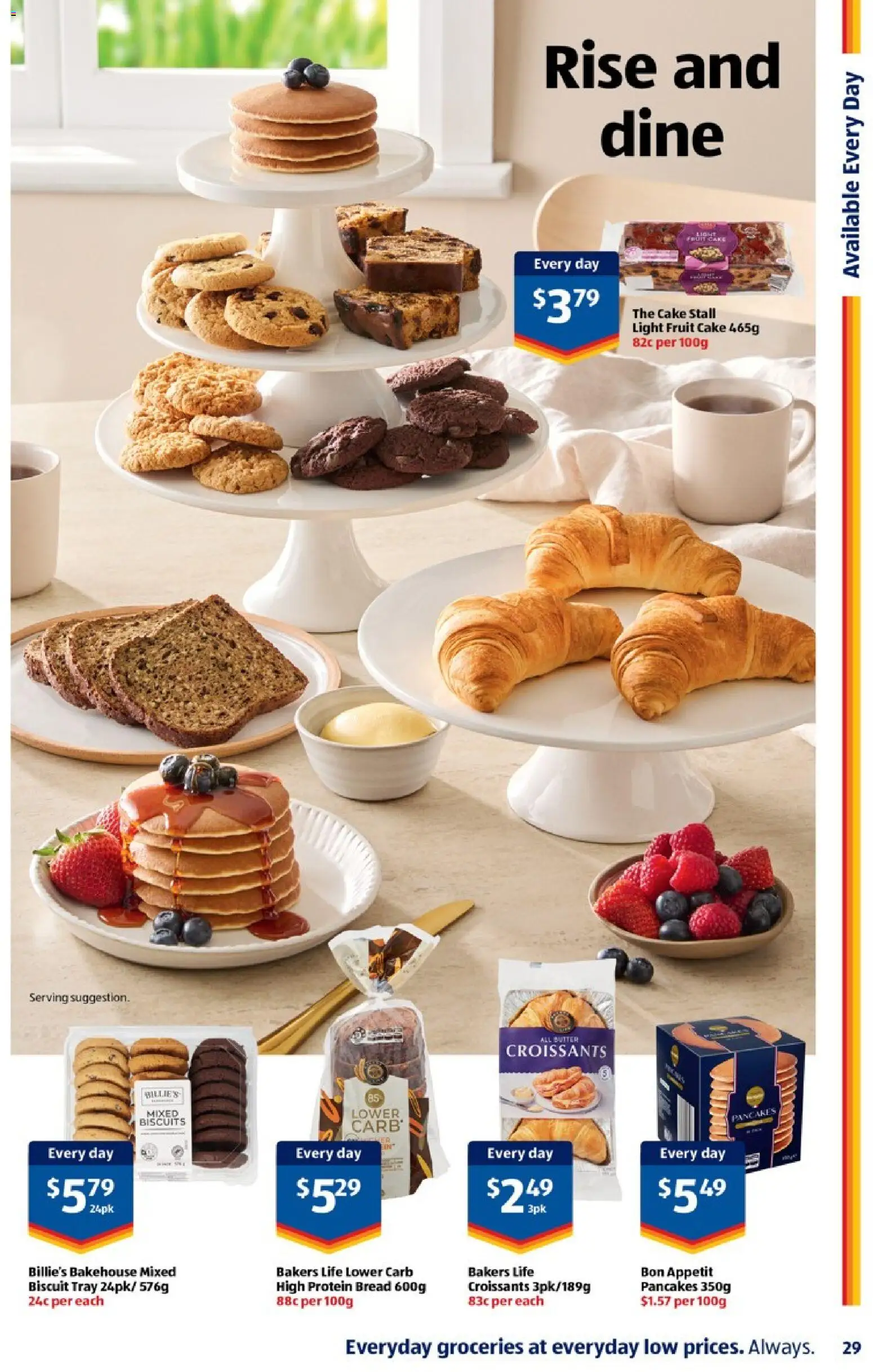 Aldi catalogue - valid from 29.10.2025 | Page: 29 | Products: Light, Butter, Bread, Biscuits
