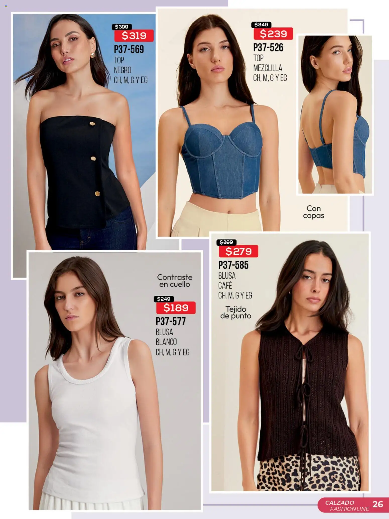 Nuevas ofertas de Cklass válidas en toda la República Mexicana desde el 03.03.2026. ¡Encuentra las mejores ofertas en Cklass catálogo Promo semanal! | Página: 27 | Productos: Blusa, Café