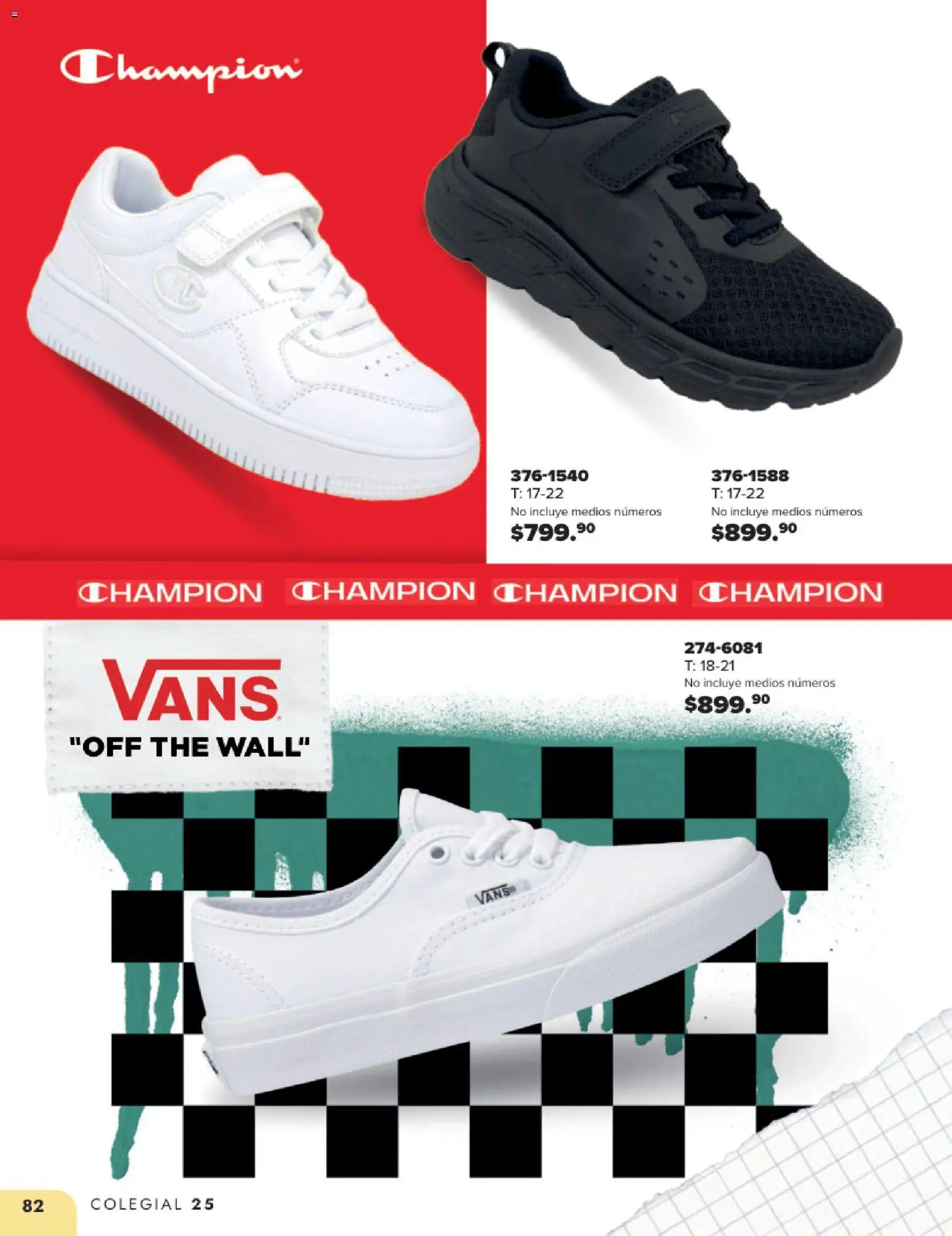 Nuevas ofertas de Andrea válidas en toda la República Mexicana desde el 25.05.2025. ¡Encuentra las mejores ofertas en Andrea catálogo Colegial ! | Página: 82