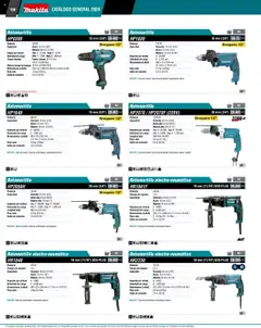 Vista previa de Makita - Catálogo, nuevo folleto de la tienda, válido en México a partir del 04.09.2025 | Página: 108 | Productos: Cable, Rotomartillo, Llave