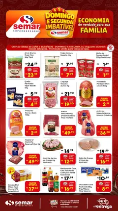 Semar Supermercado - Ofertas da semana - Pré-Visualização do folheto da loja Semar Supermercado, válido de 22.03.2026 | Página: 1