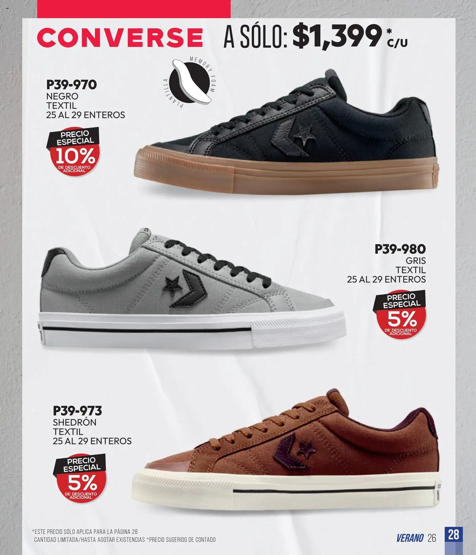 Nuevas ofertas de Cklass válidas en toda la República Mexicana desde el 28.04.2026. ¡Encuentra las mejores ofertas en Cklass catálogo Sportweek! | Página: 143