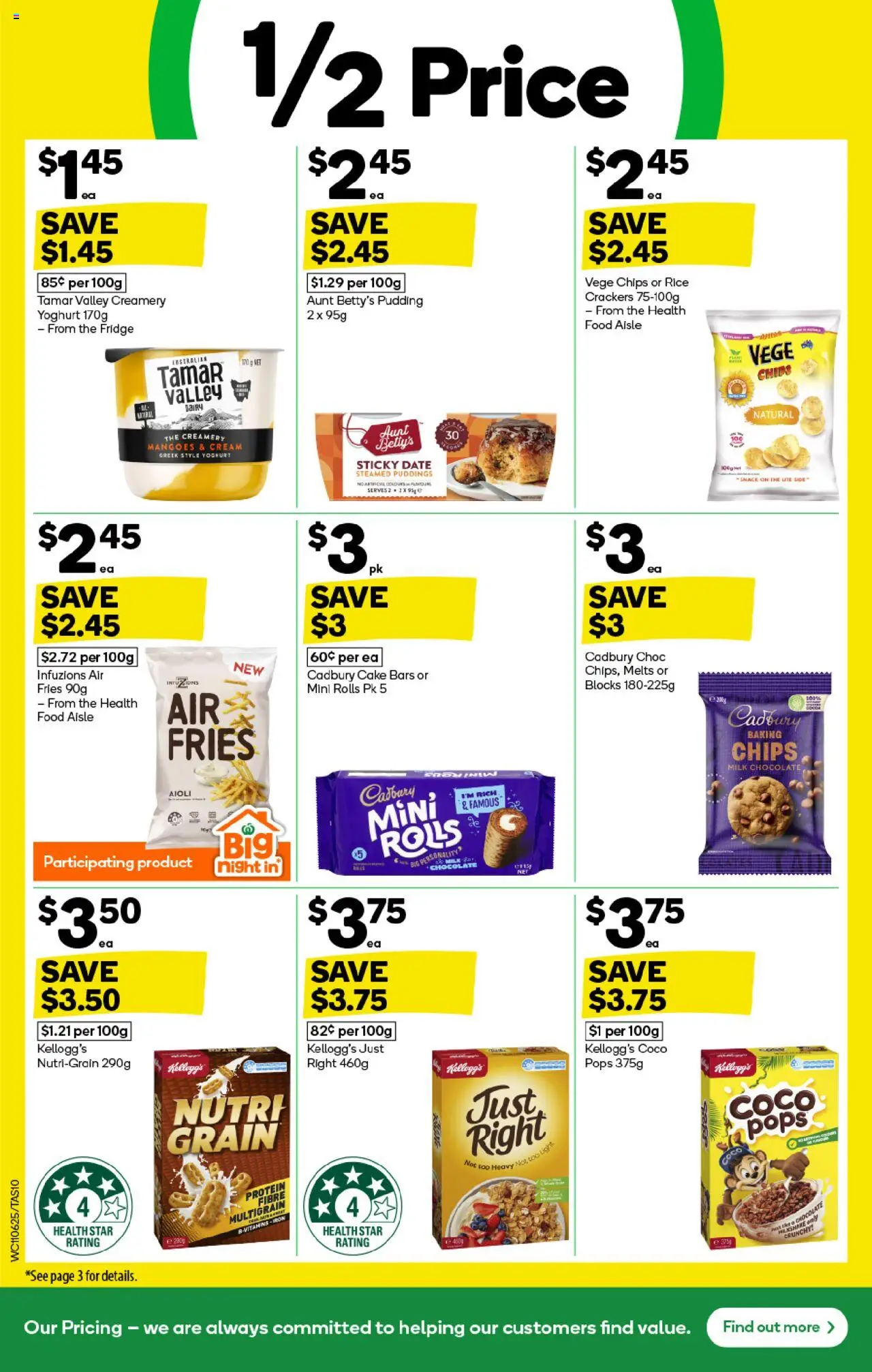 Woolworths catalogue - valid from 11.06.2025 | Page: 10 | Products: Dairy, Rice, Chips, Date