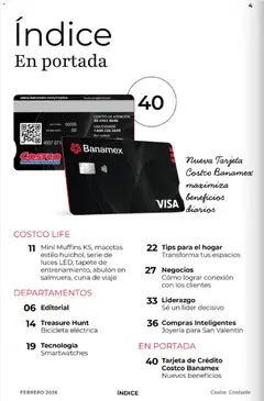 Vista previa de Costco Revista Febrero , nuevo folleto de la tienda, válido en México a partir del 01.02.2026 | Página: 4