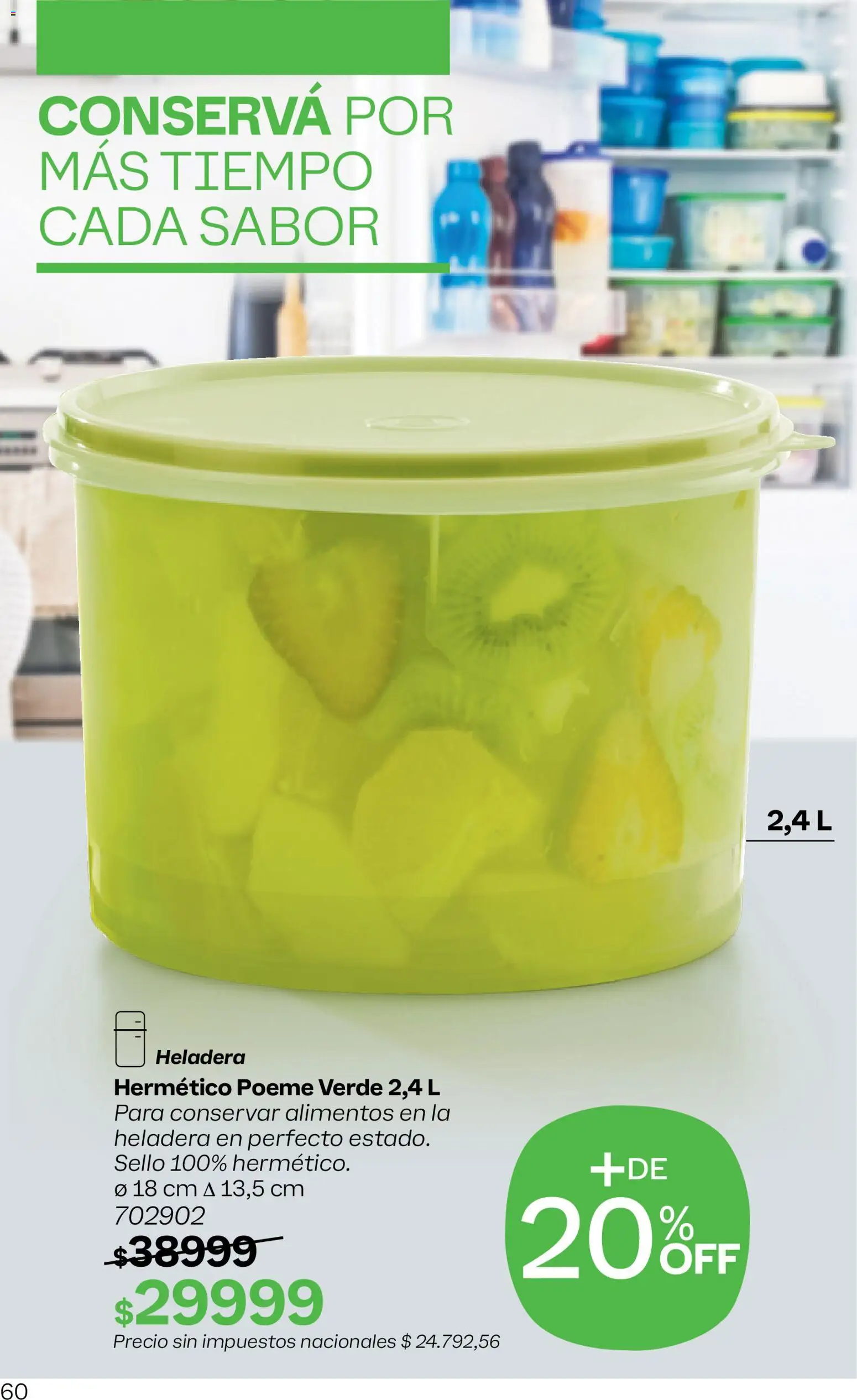 Tupperware Black Friday │ válido desde el 27.11.2025 | Página: 61 | Productos: Heladera