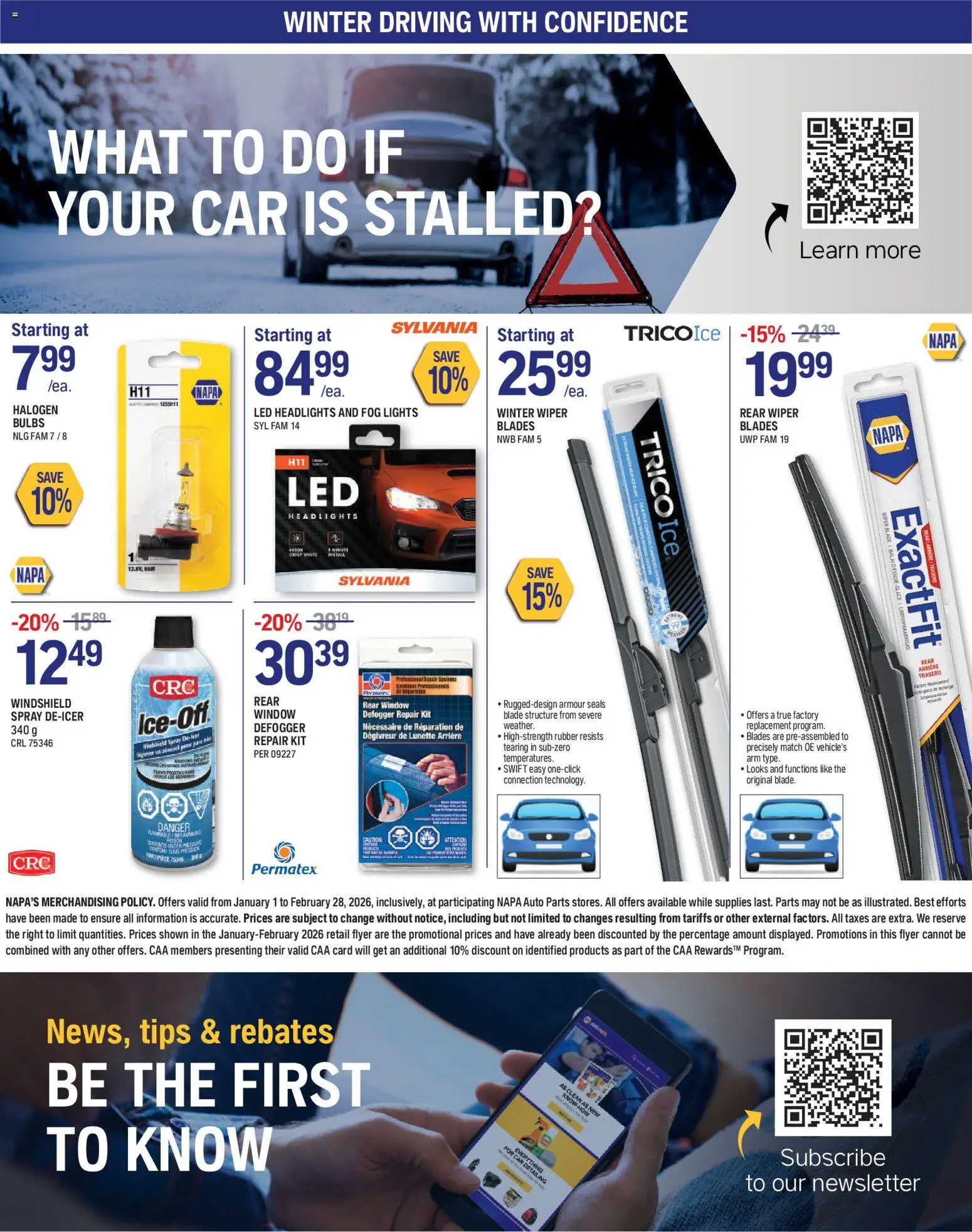 NAPA Auto Parts flyer valid from 01.01.2026 | Page: 8