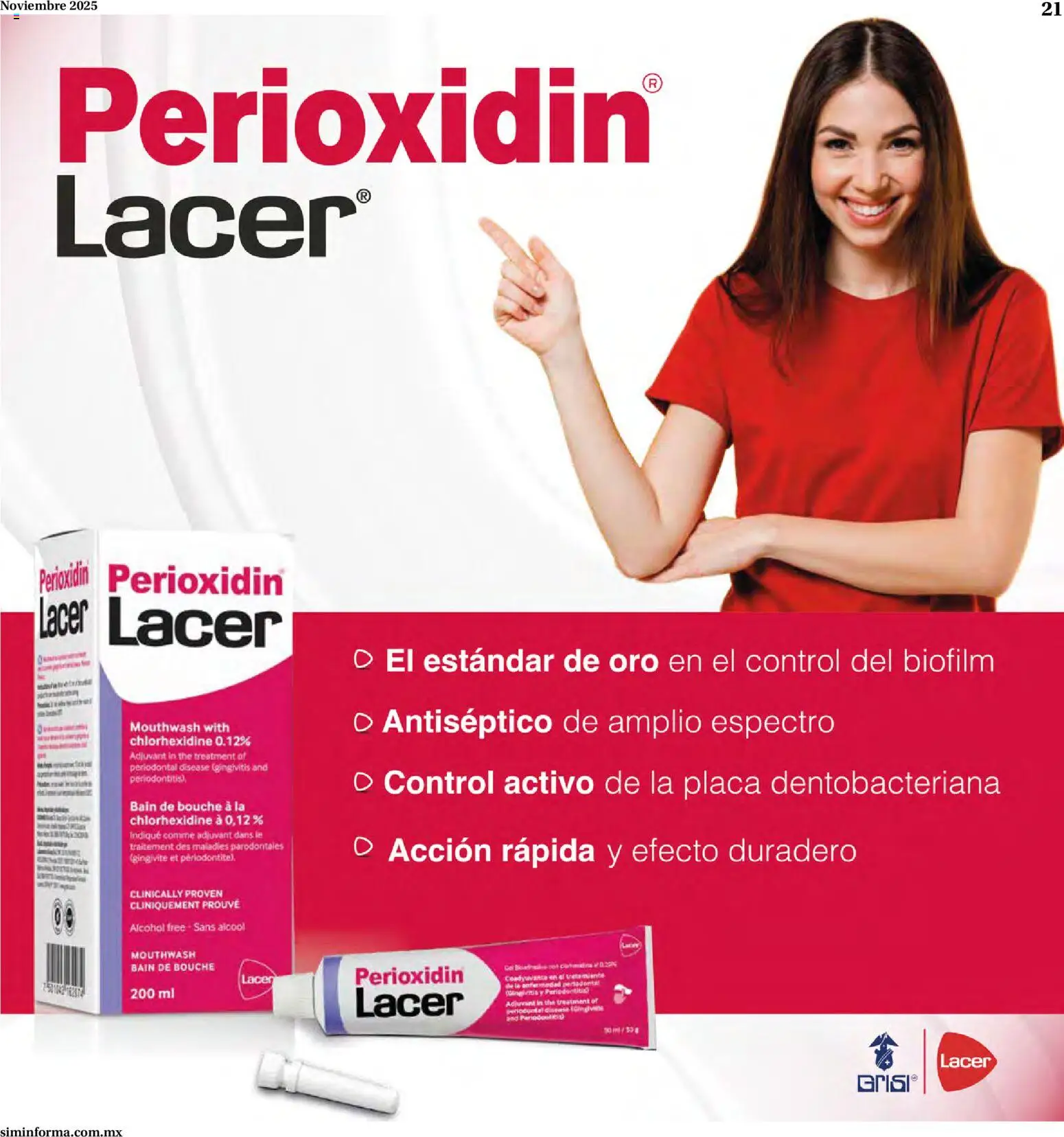 Nuevas ofertas de Farmacias Similares válidas en toda la República Mexicana desde el 01.11.2025. ¡Encuentra las mejores ofertas en Farmacias Similares catálogo! | Página: 21
