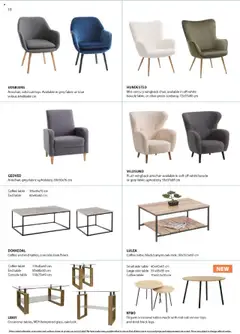 Preview of JYSK - 2025 BUSINESS TO BUSINESS CATALOGUE from shop JYSK valid from 14.08.2025 | Page: 18 | Products: Armchair, Coffee table, Table, Coffee