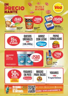 Vista previa Vea ofertas válido desde el 21.10.2025 | Página: 4 | Productos: Helado, Frutilla, Leche, Arroz