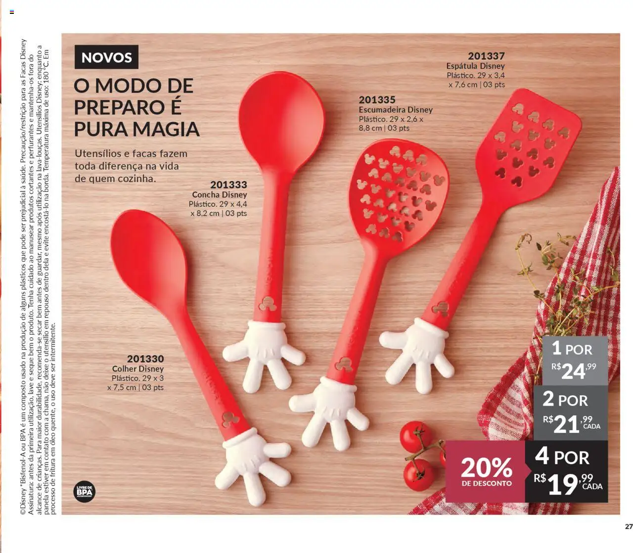 Avon Folheto - válido de 13.06.2025 | Página: 27 | Produtos: Panela, Óleo, Escumadeira, Espátula