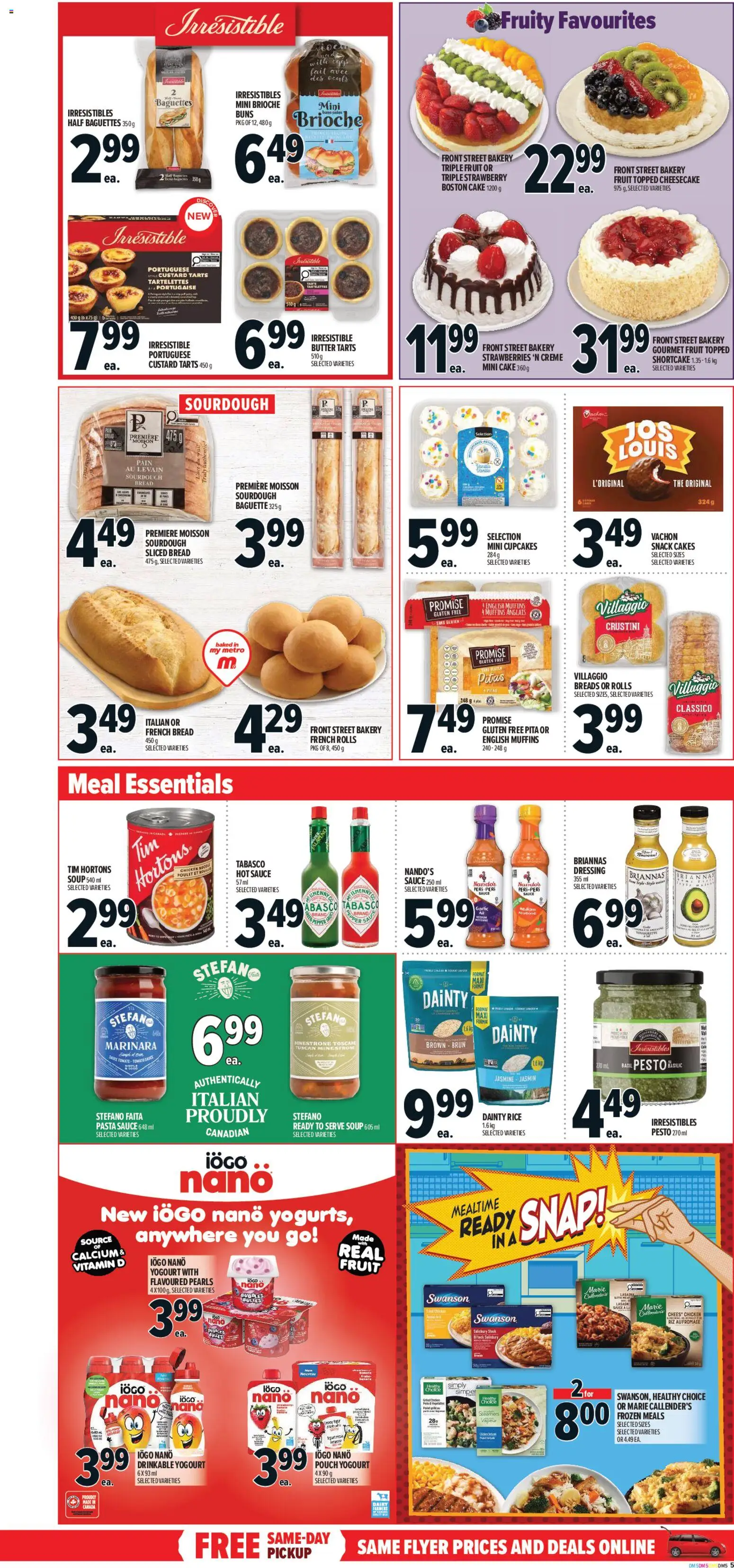 Metro flyer valid from 05.03.2026 | Page: 12 | Products: Strawberries, Bakery, Bread, Chicken