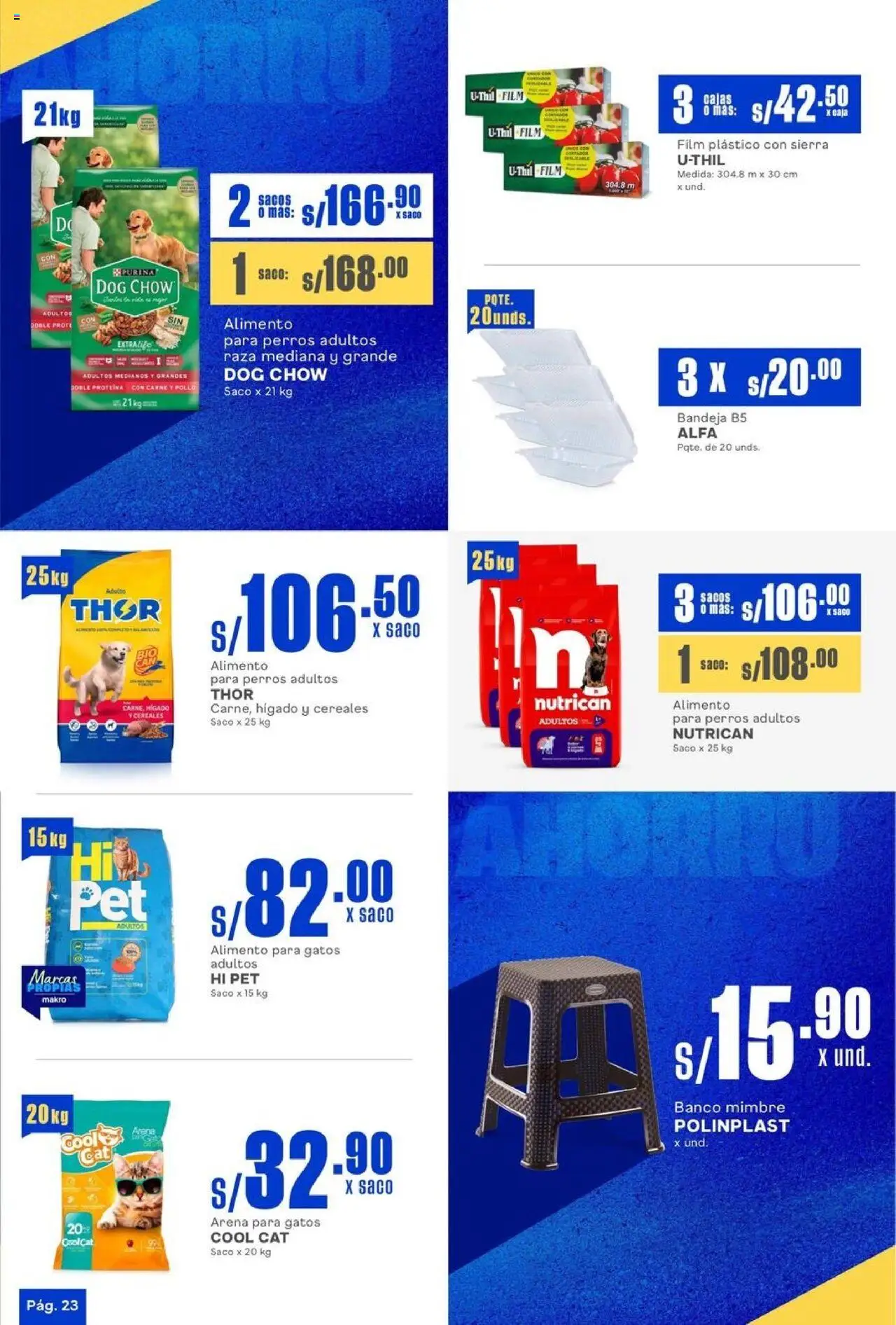 Catálogo Makro válido desde 11.09.2025 | Página: 23 | Productos: Caja, Cereales, Saco