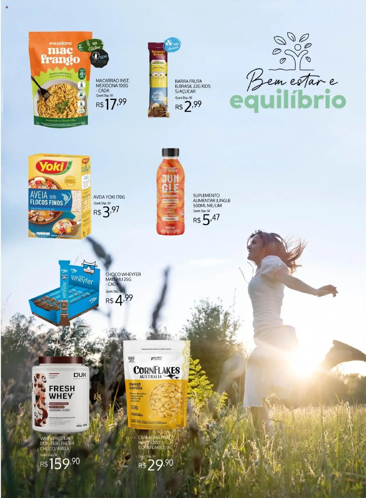 Bistek Supermercados Folheto - válido de 30.07.2025 | Página: 3 | Produtos: Aveia, Açúcar, Whey protein, Frango